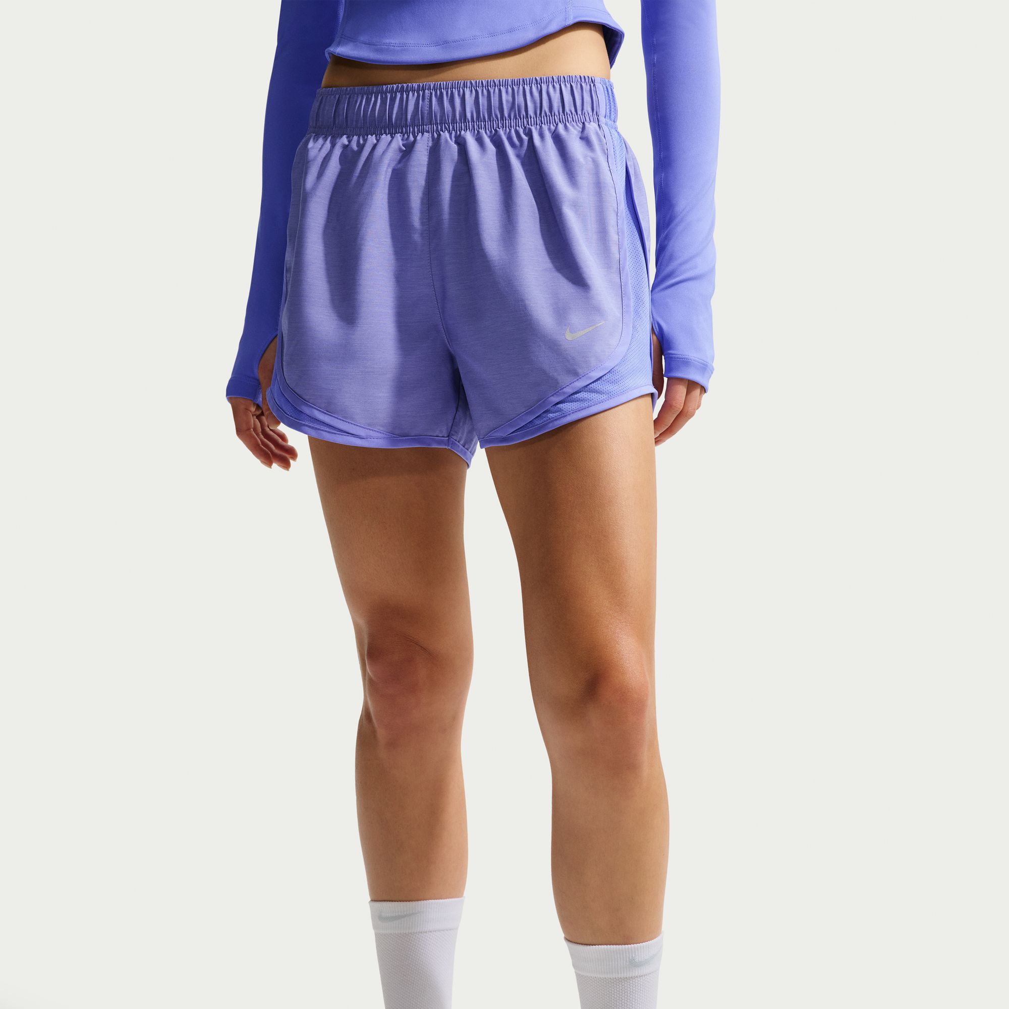 Nike Women's Dri-FIT Tempo Mid-Rise Brief-Lined Running Shorts product image