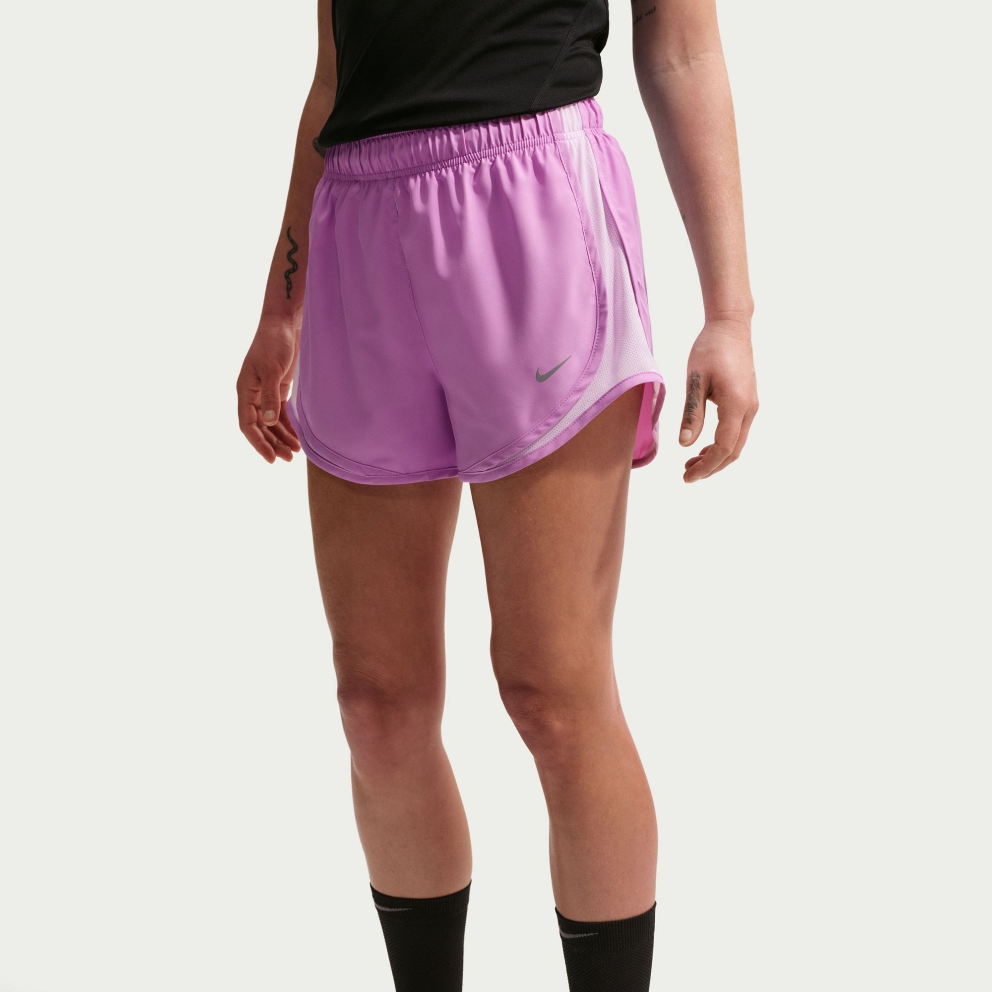 Nike Women's Dri-FIT Tempo Mid-Rise Brief-Lined Running Shorts product image