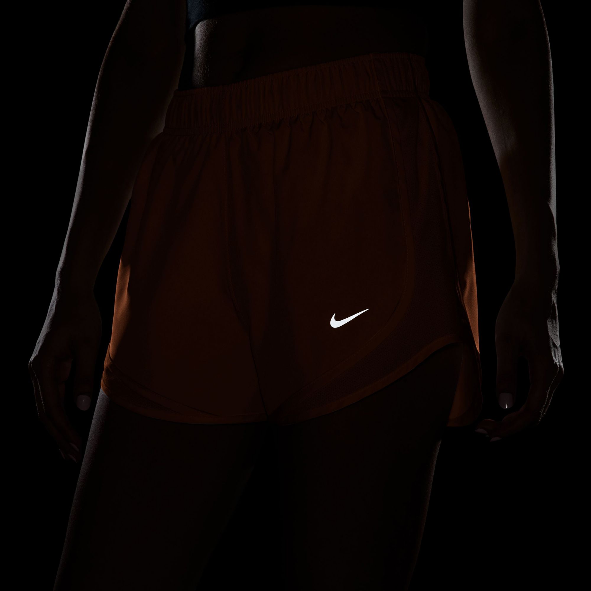 Nike Women's Dri-FIT Tempo Mid-Rise Brief-Lined Running Shorts product image