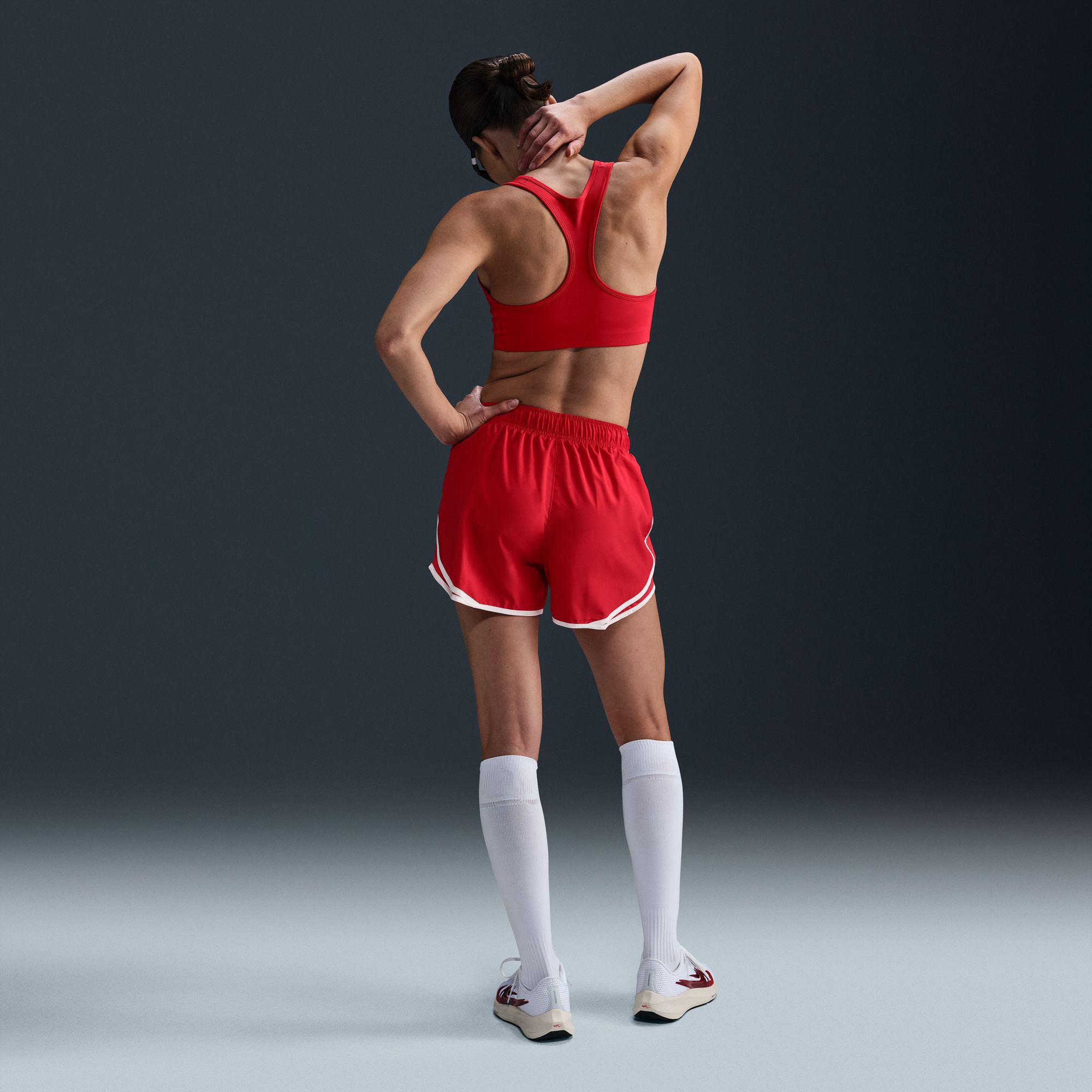 Nike Women's Dri-FIT Tempo Mid-Rise Brief-Lined Running Shorts product image