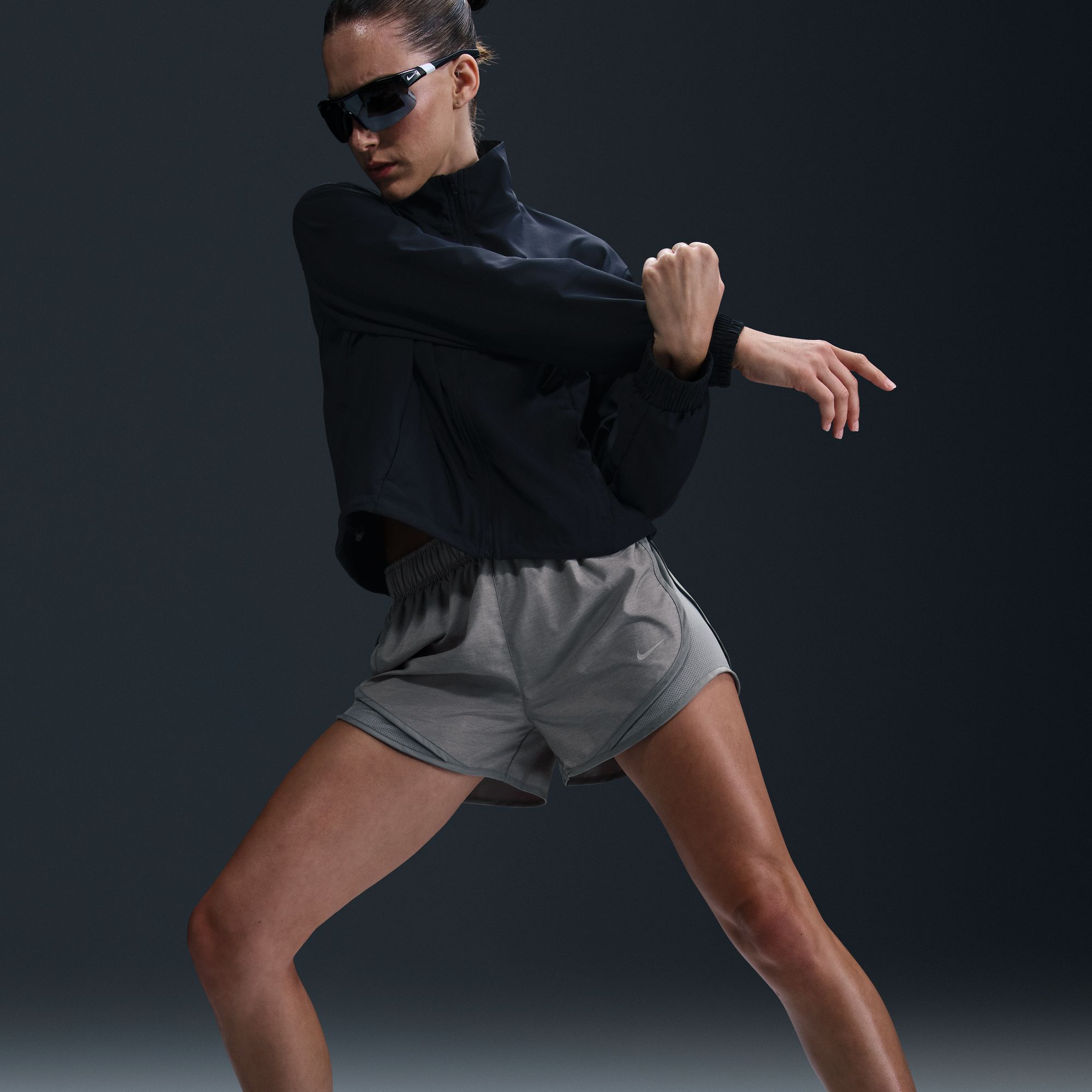 Nike Women's Dri-FIT Tempo Mid-Rise Brief-Lined Running Shorts product image