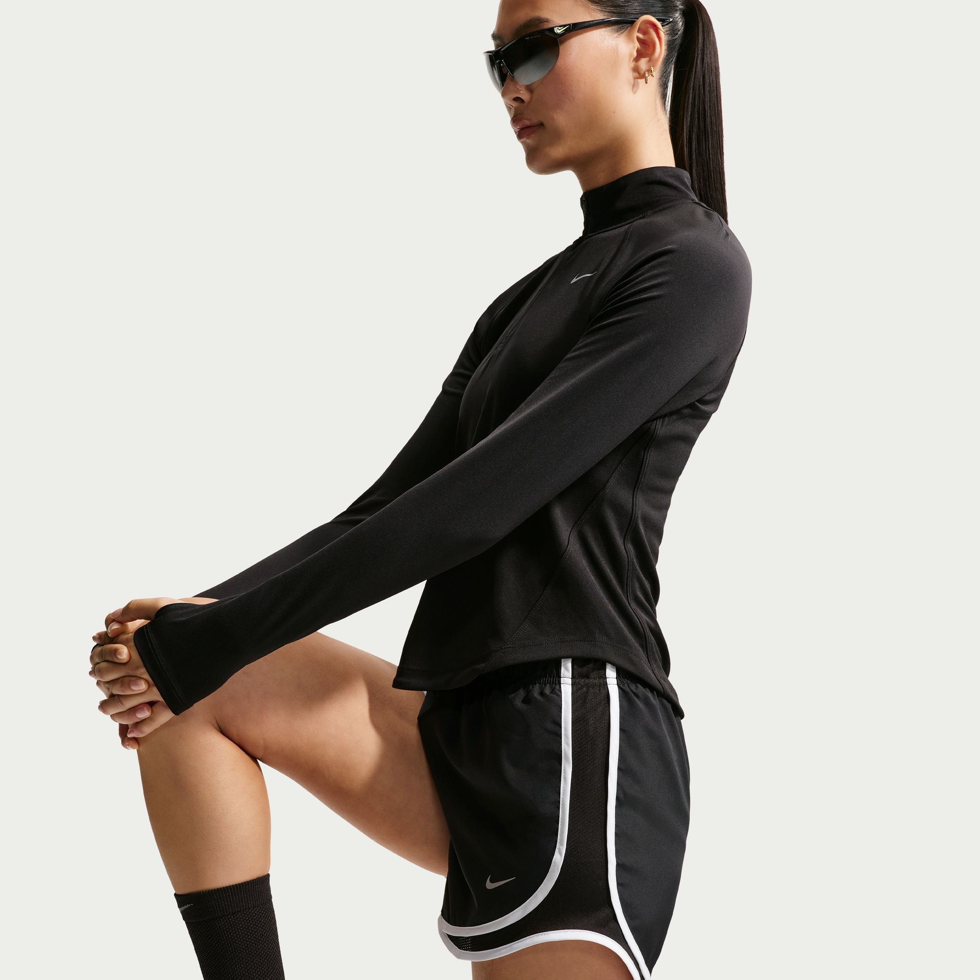Nike Women's Dri-FIT Tempo Mid-Rise Brief-Lined Running Shorts product image