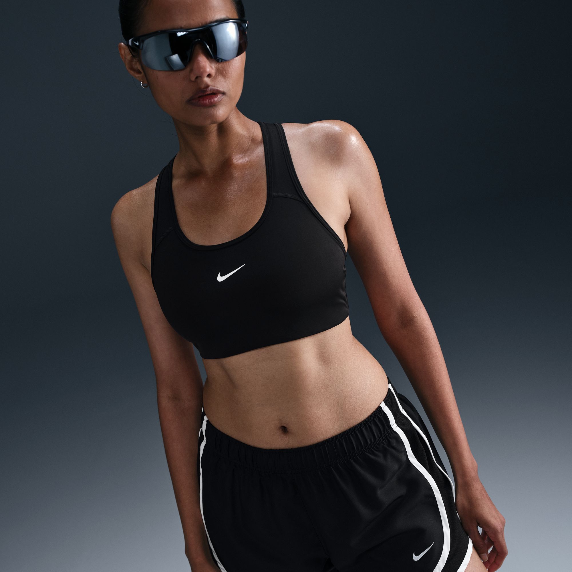 Nike Women's Dri-FIT Tempo Mid-Rise Brief-Lined Running Shorts product image
