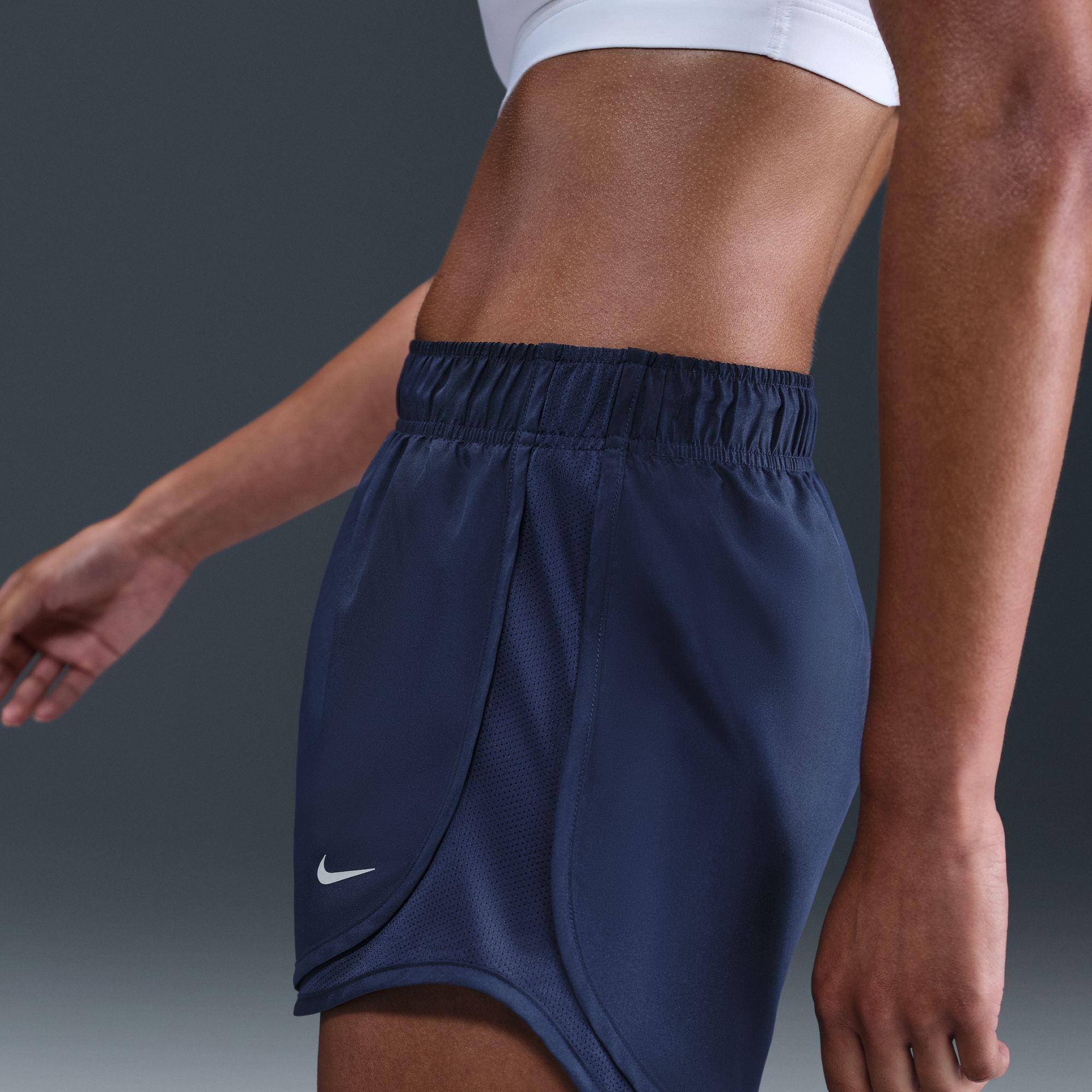 Nike Women's Dri-FIT Tempo Mid-Rise Brief-Lined Running Shorts product image