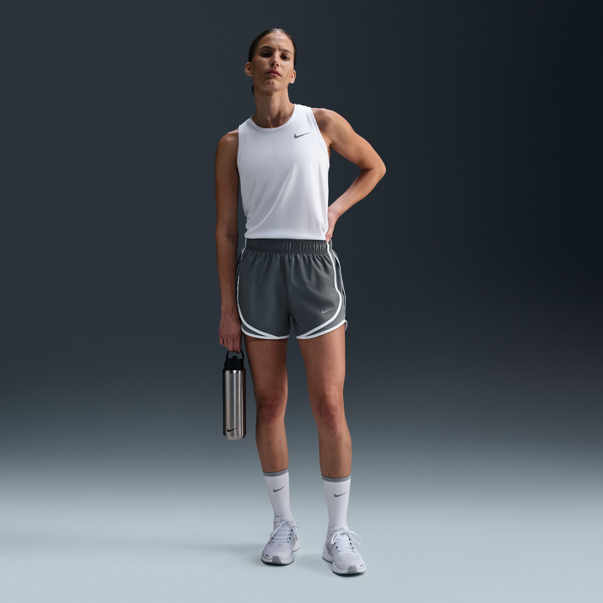 Nike Women's Dri-FIT Tempo Mid-Rise Brief-Lined Running Shorts product image