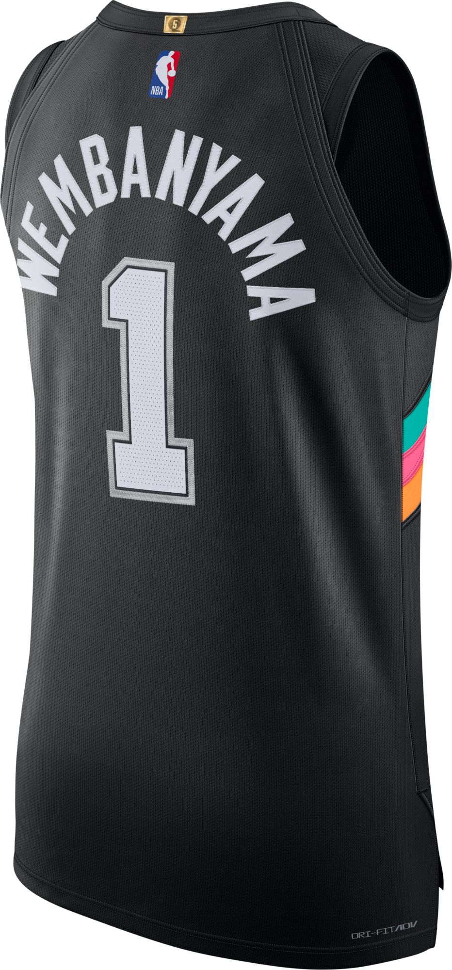 Nike Adult 2025-26 City Edition San Antonio Spurs Victor Wembanyama #1 Authentic Jersey product image
