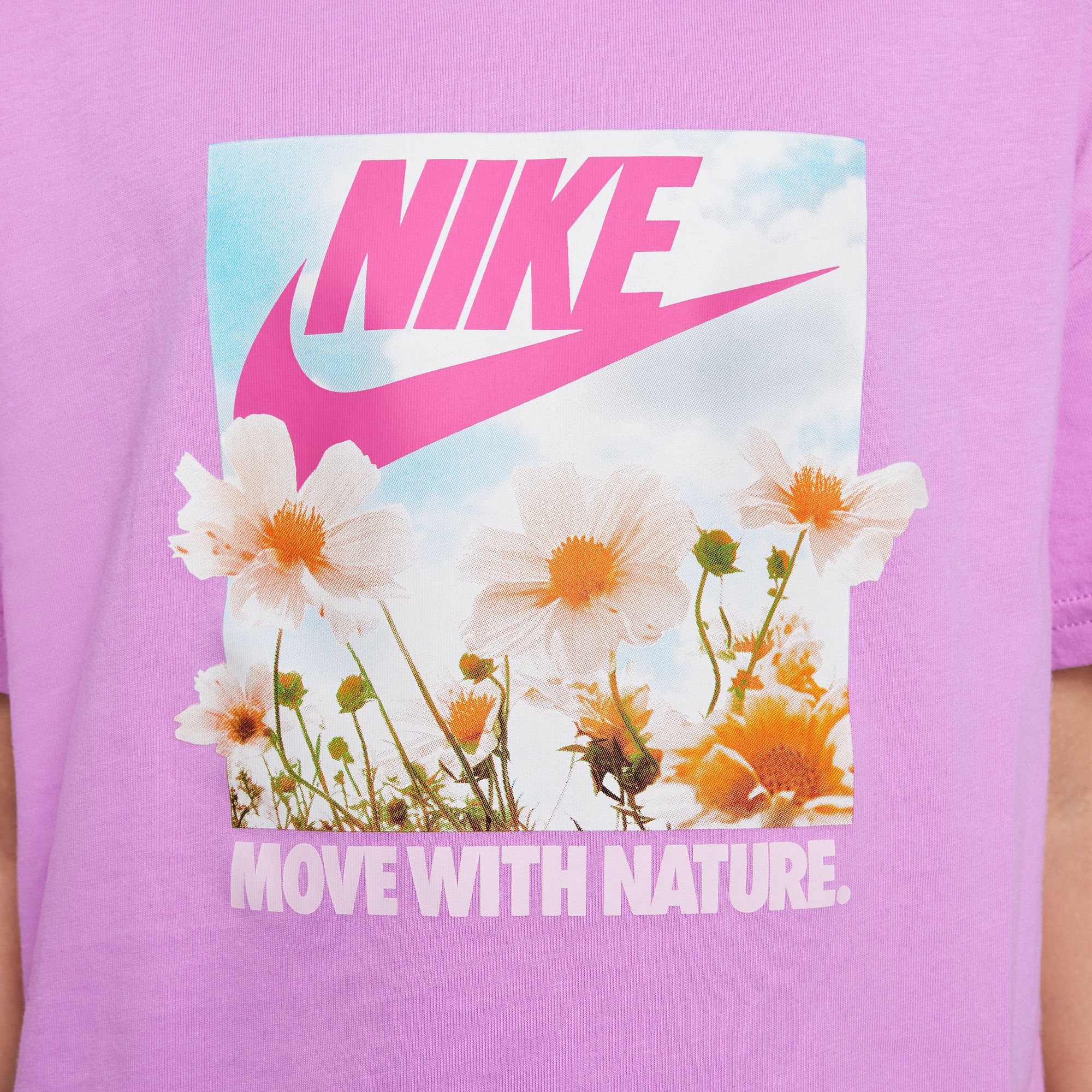 Nike Girls' Sportswear Nature Graphic T-Shirt product image