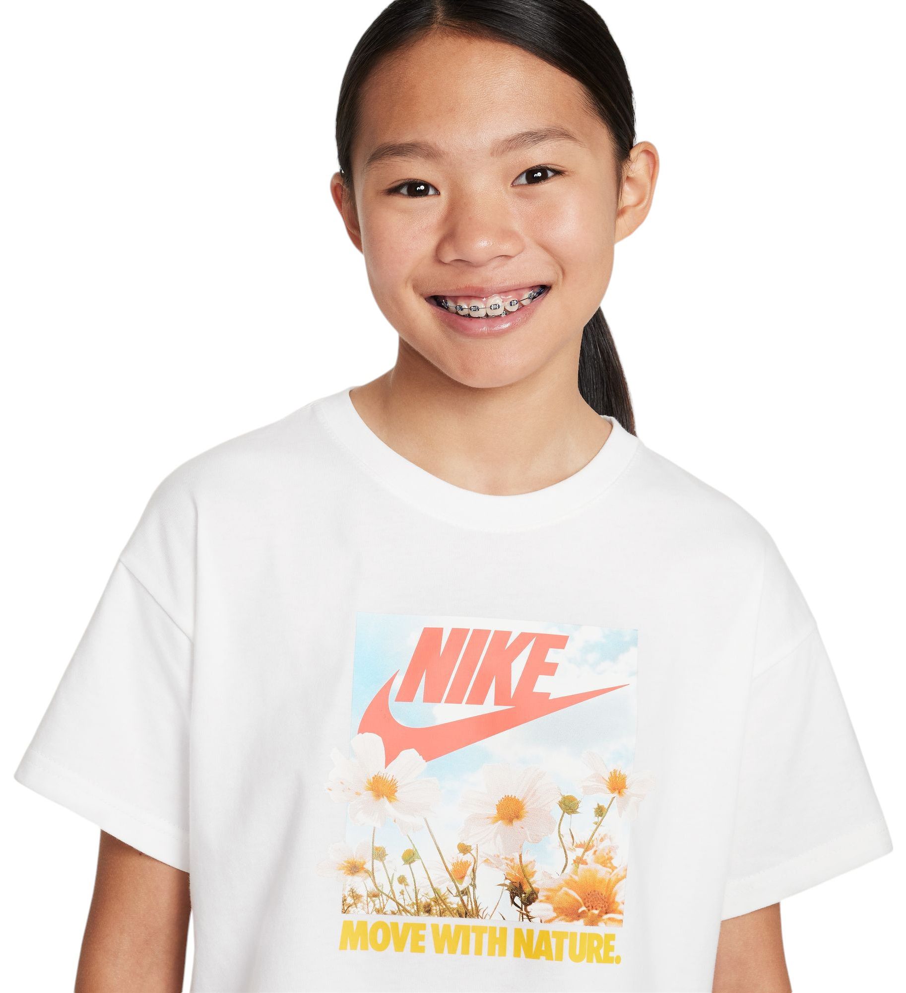 Nike Girls' Sportswear Nature Graphic T-Shirt product image