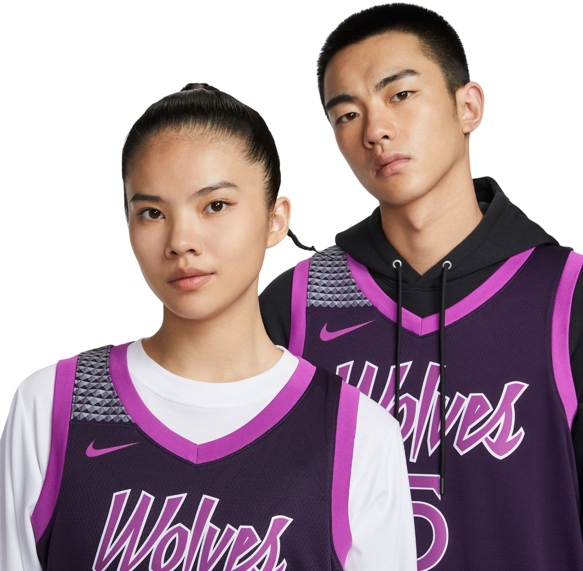 Nike Adult 2025-26 City Edition Minnesota Timberwolves Anthony Edwards #5 Swingman Jersey product image