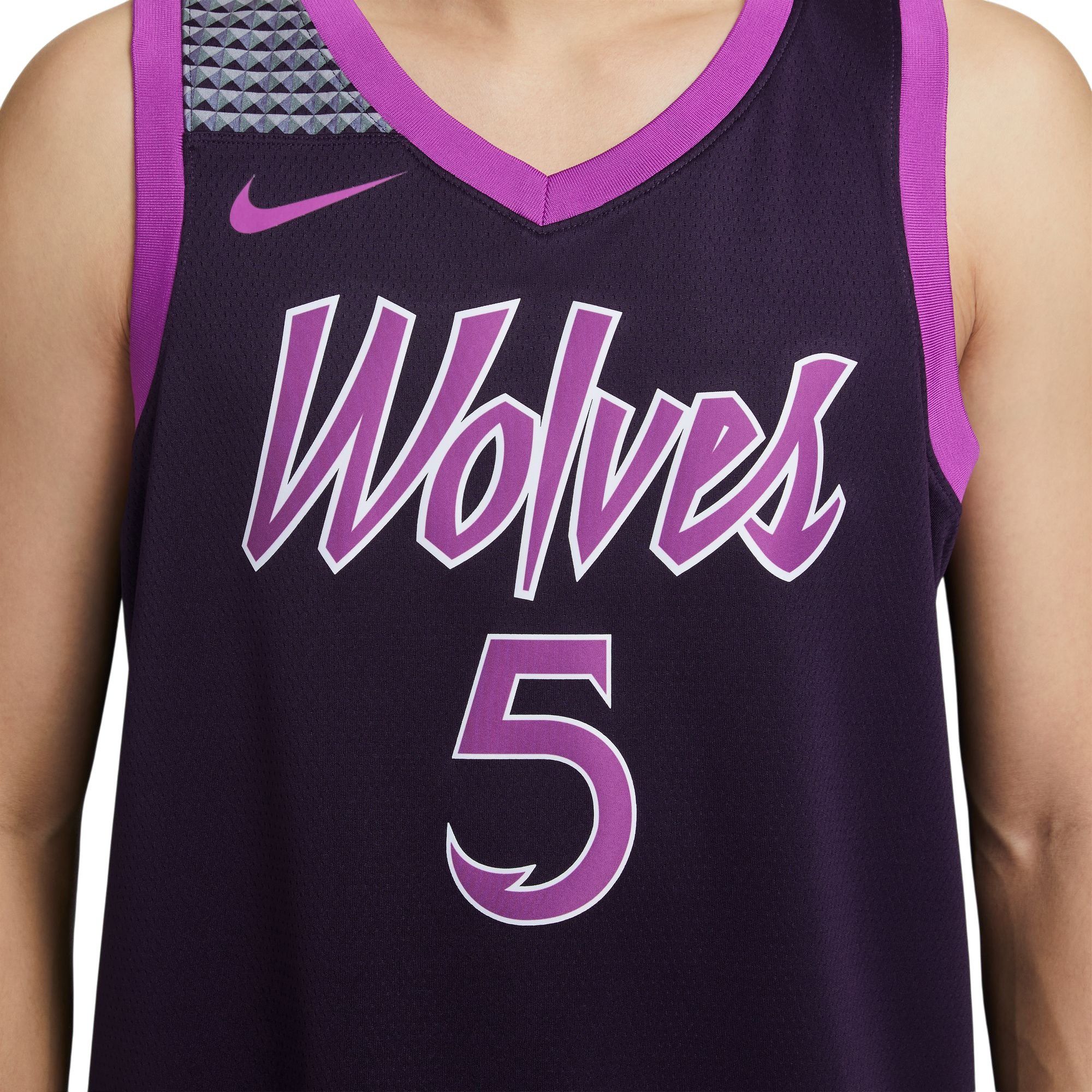Nike Adult 2025-26 City Edition Minnesota Timberwolves Anthony Edwards #5 Swingman Jersey product image