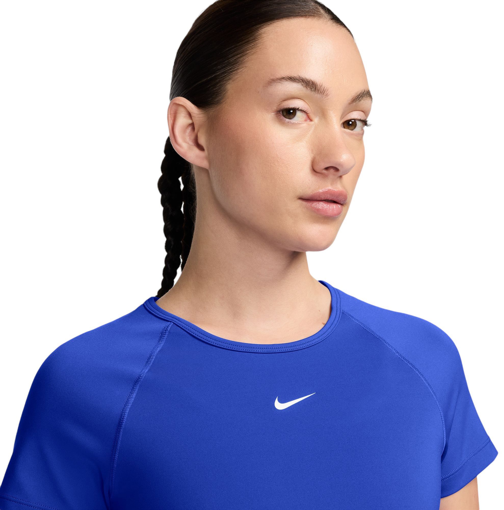 Nike Pro Women's Dri-FIT Cropped Short Sleeve Graphic T-shirt product image