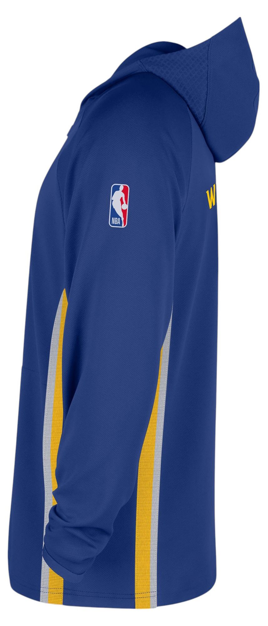 Nike Men's Golden State Warriors Blue On Court Zone Warmup Pullover Hoodie product image