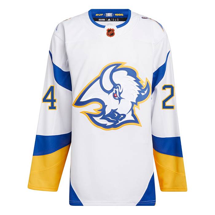 ANY NAME AND NUMBER BUFFALO SABRES HOME AUTHENTIC ADIDAS NHL