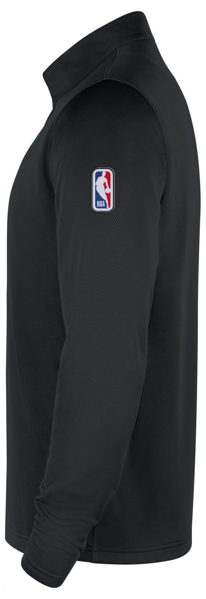 Nike Men's Boston Celtics Black On Court Staff 1/4 Zip Pullover product image