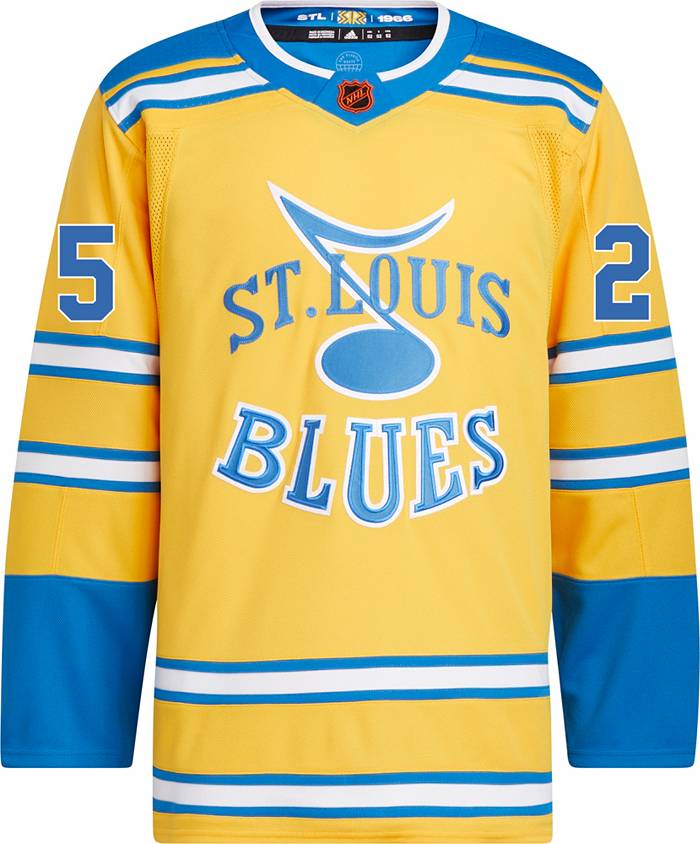 ANY NAME AND NUMBER ST. LOUIS BLUES REVERSE RETRO