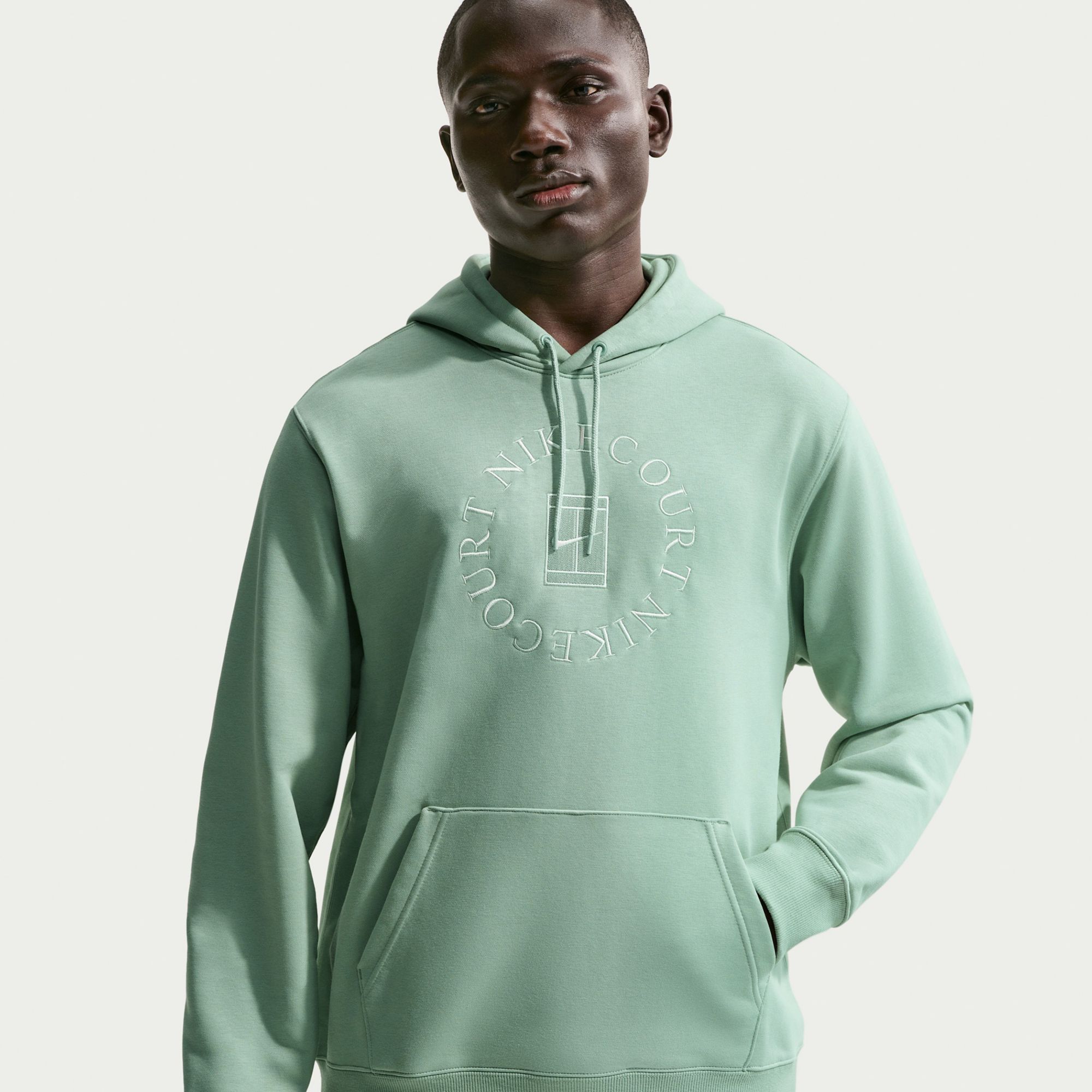 Nike Men's NikeCourt Heritage Dri-FIT French Terry Tennis Pullover Hoodie product image