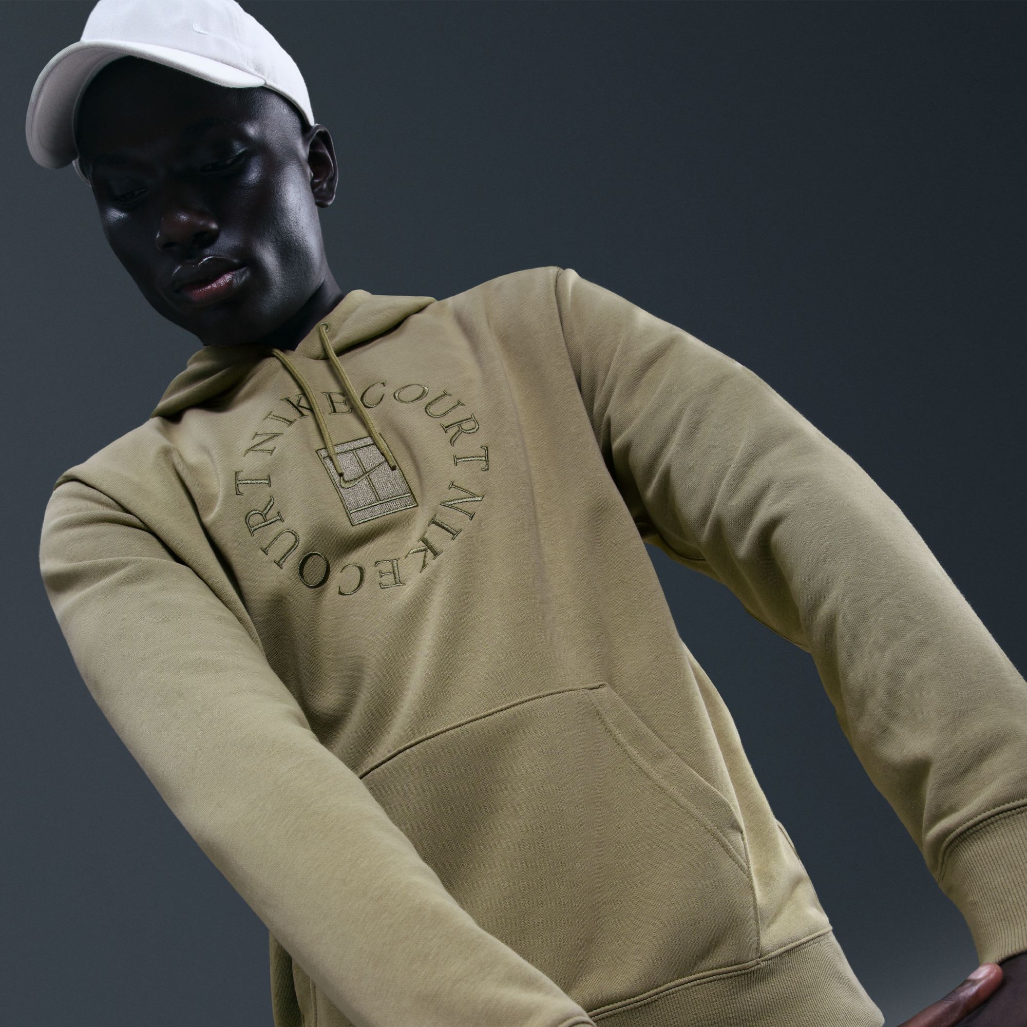 Nike Men's NikeCourt Heritage Dri-FIT French Terry Tennis Pullover Hoodie product image