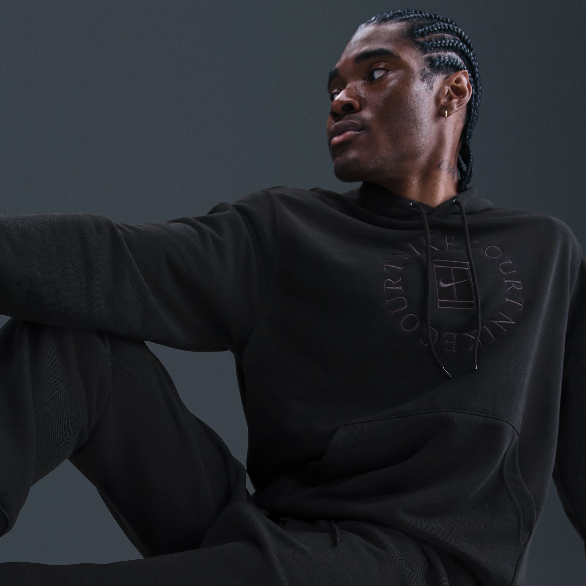 Nike Men's NikeCourt Heritage Dri-FIT Fleece Tennis Joggers product image