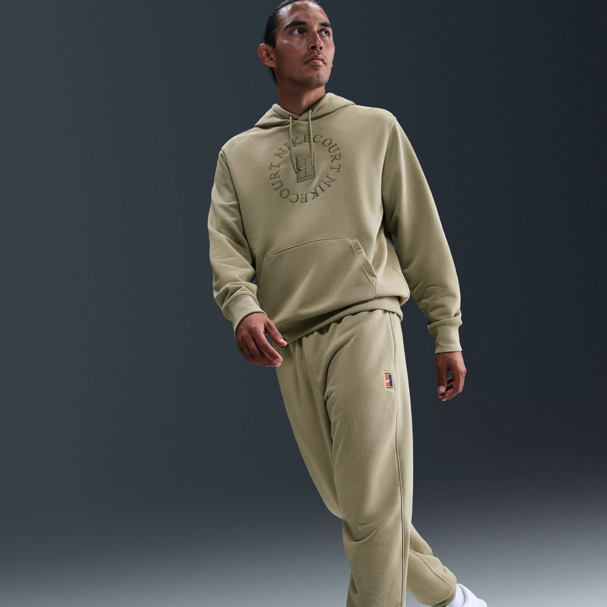Nike Men's NikeCourt Heritage Dri-FIT Fleece Tennis Joggers product image
