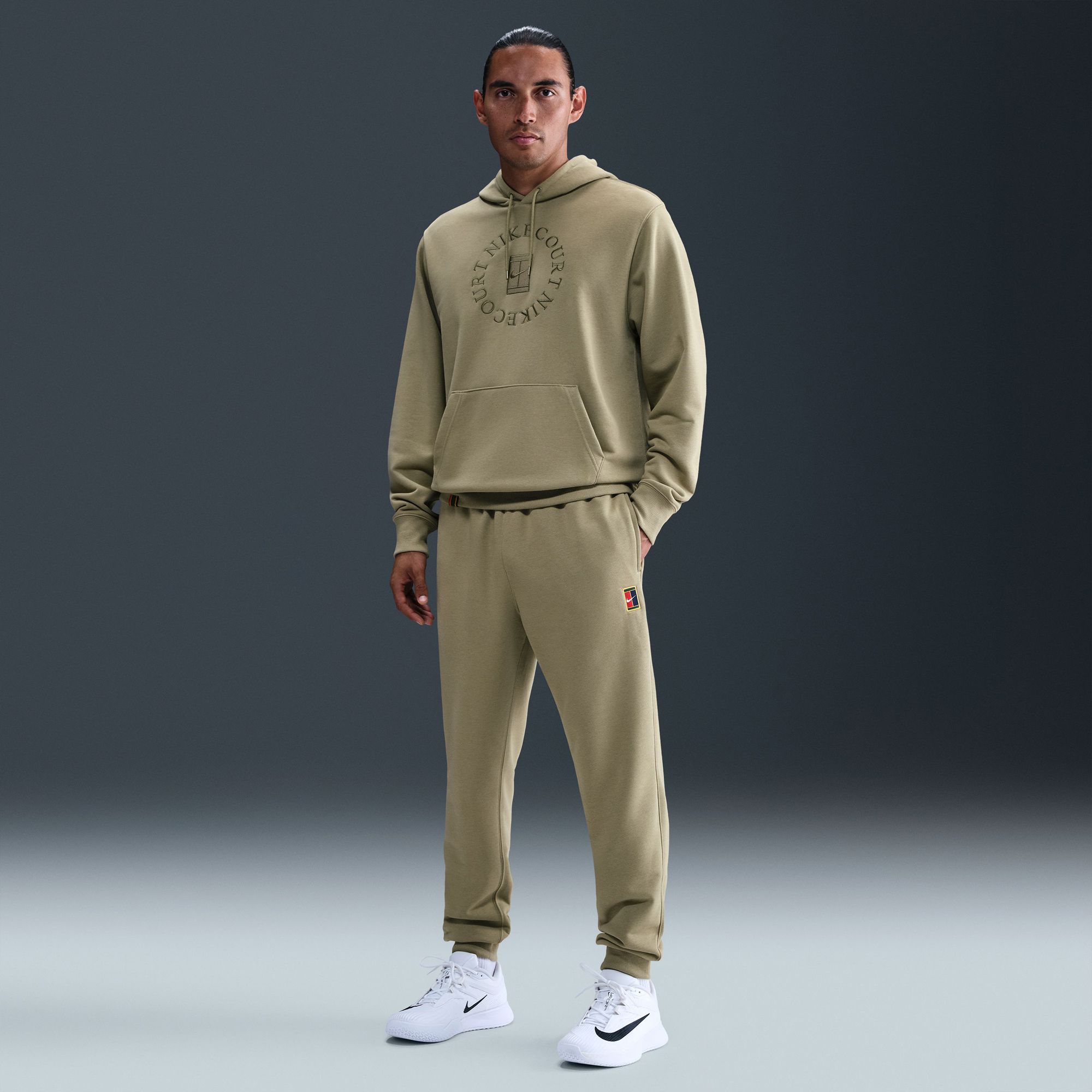 Nike Men's NikeCourt Heritage Dri-FIT Fleece Tennis Joggers product image