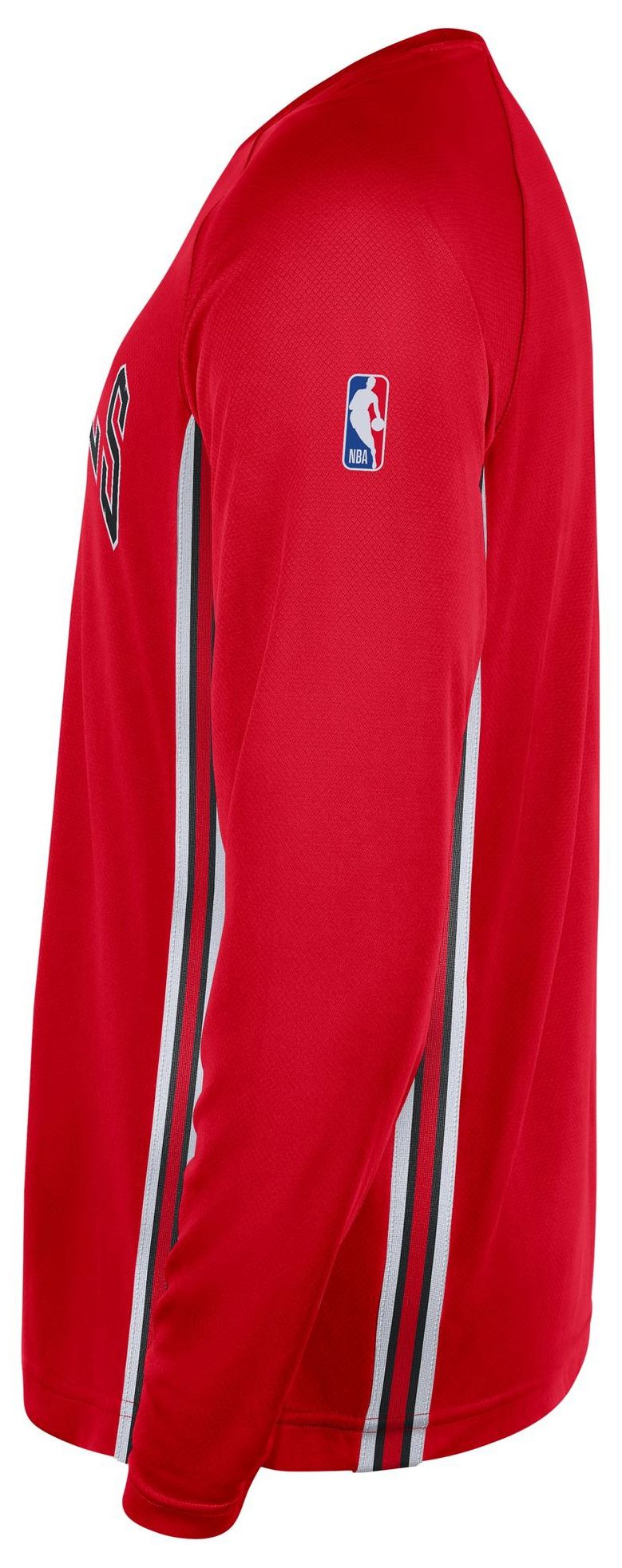 Nike Men's Chicago Bulls Red Pregame Long Sleeve T-Shirt product image
