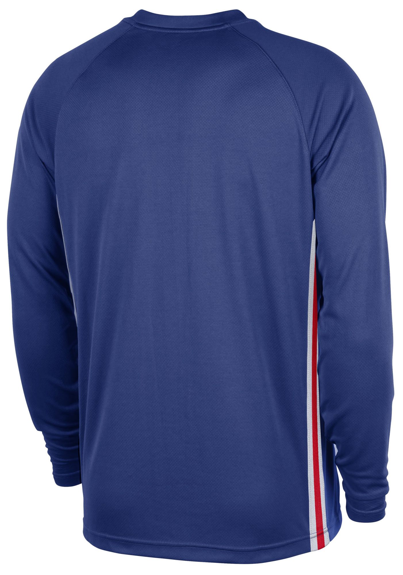 Nike Men's Philadelphia 76ers Blue Pregame Long Sleeve T-Shirt product image