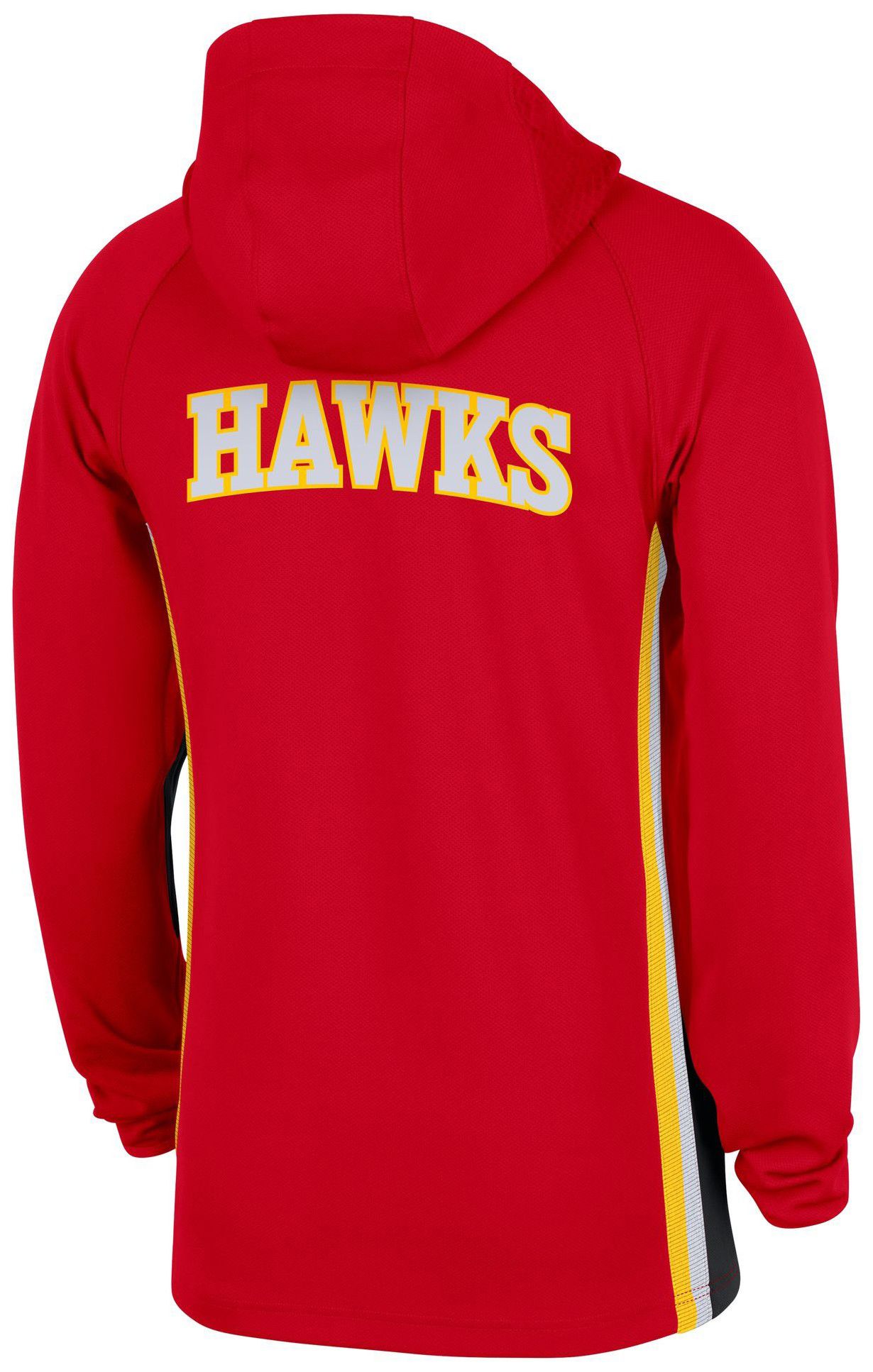 Nike Men's Atlanta Hawks Red On Court Zone Warmup Quarter-Zip Hoodie product image