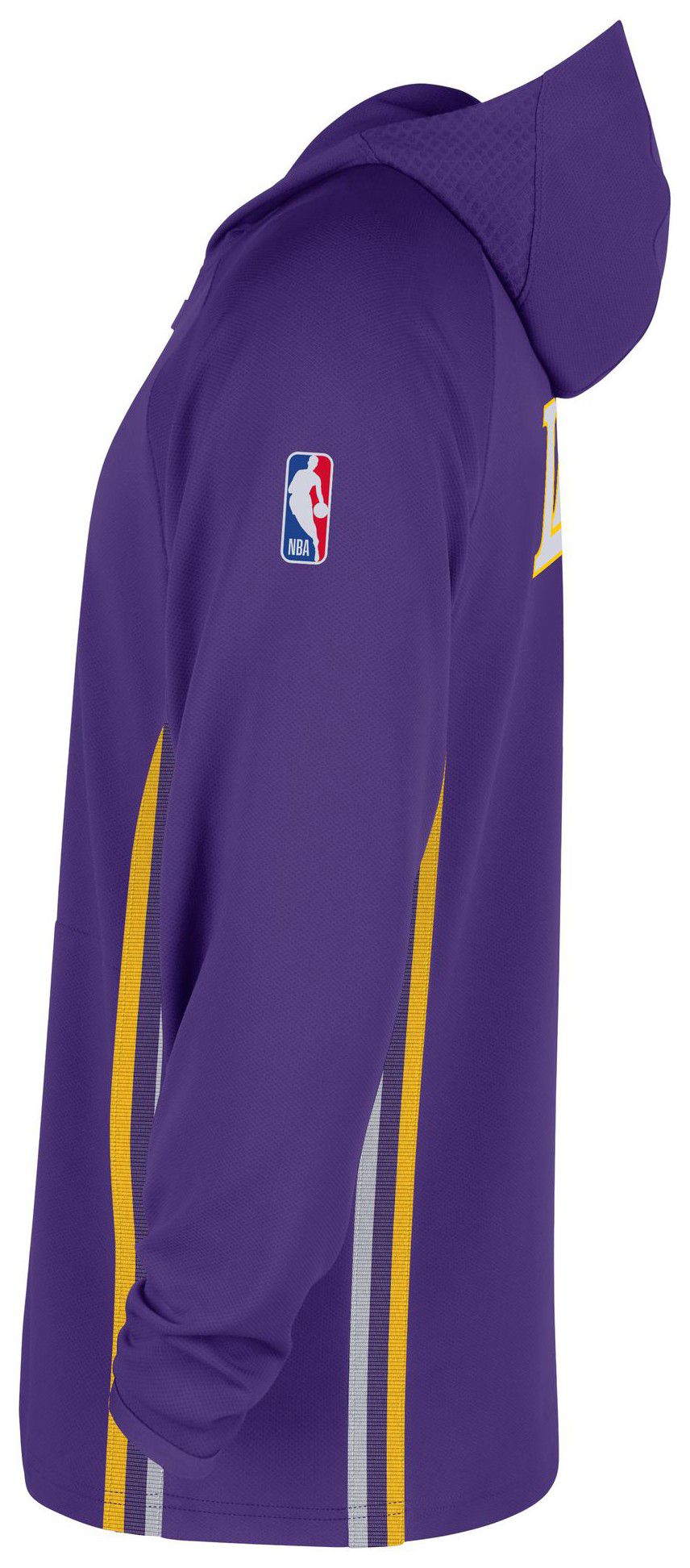 Nike Men's Los Angeles Lakers Purple On Court Zone Warmup Quarter-Zip Hoodie product image