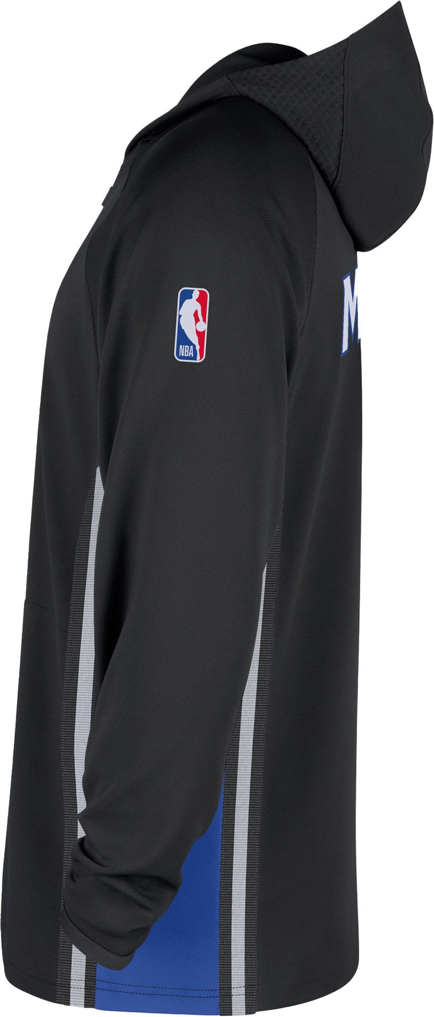 Nike Men's Orlando Magic Black On Court Zone Warmup Quarter-Zip Hoodie product image