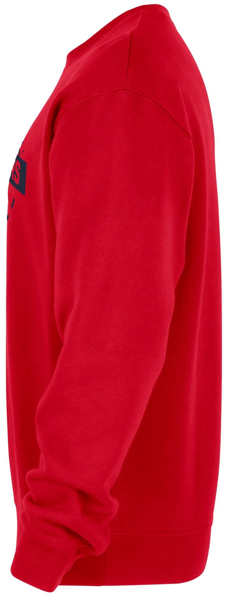 Nike Men's Los Angeles Clippers Red On Court Practice Club Crew Pullover Sweatshirt product image
