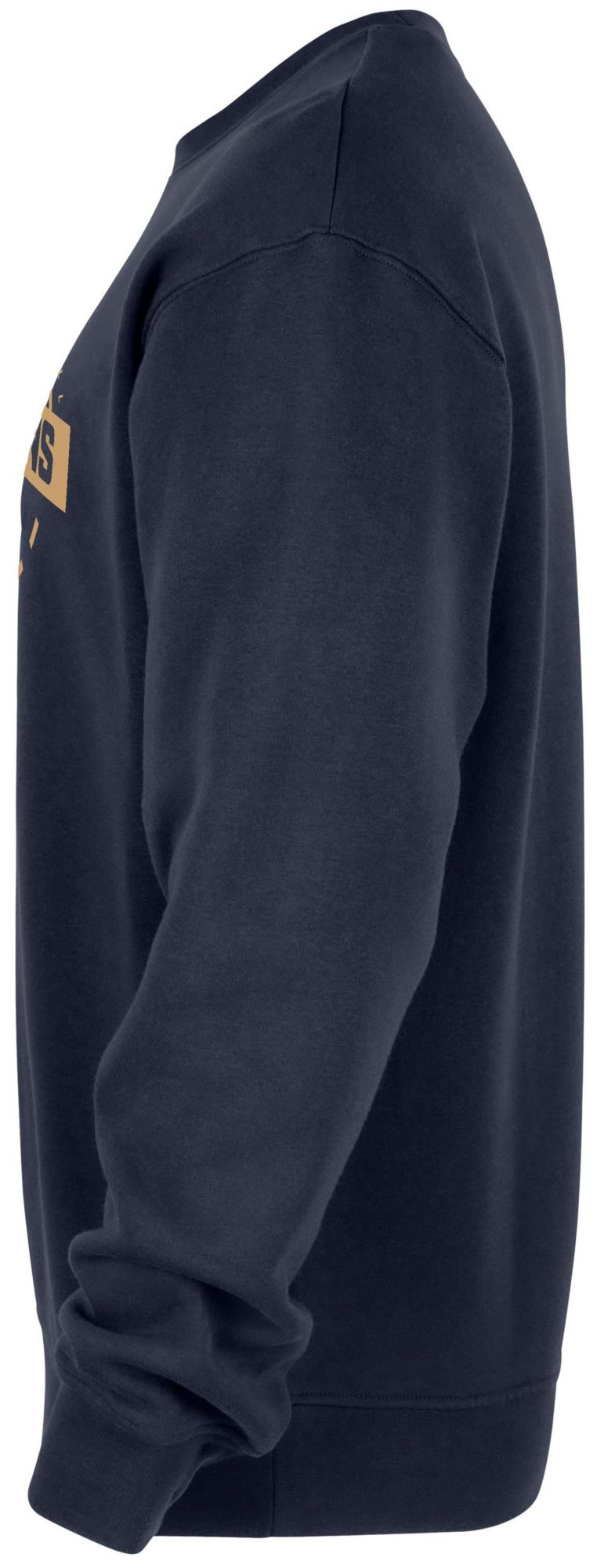 Nike Men's New Orleans Pelicans Navy On Court Practice Club Crewneck Sweatshirt product image
