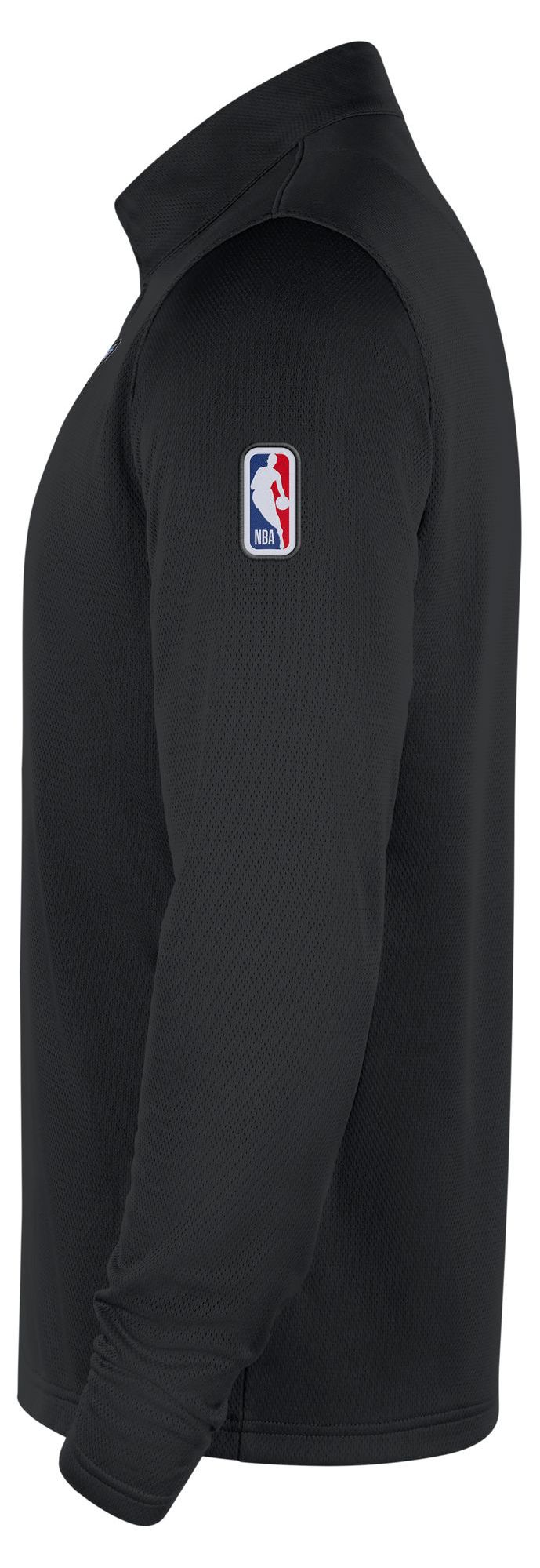 Nike Men's Charlotte Hornets Black On Court Staff 1/4 Zip Pullover product image