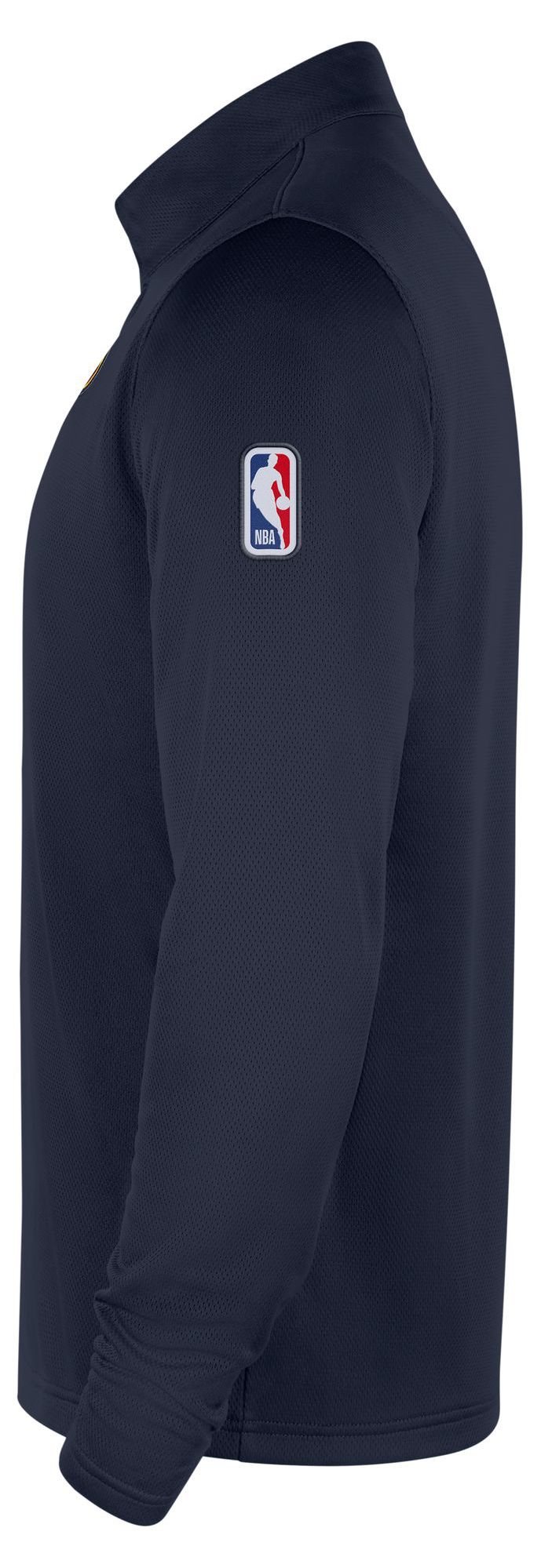 Nike Men's Denver Nuggets Navy On Court Staff 1/4 Zip Pullover product image
