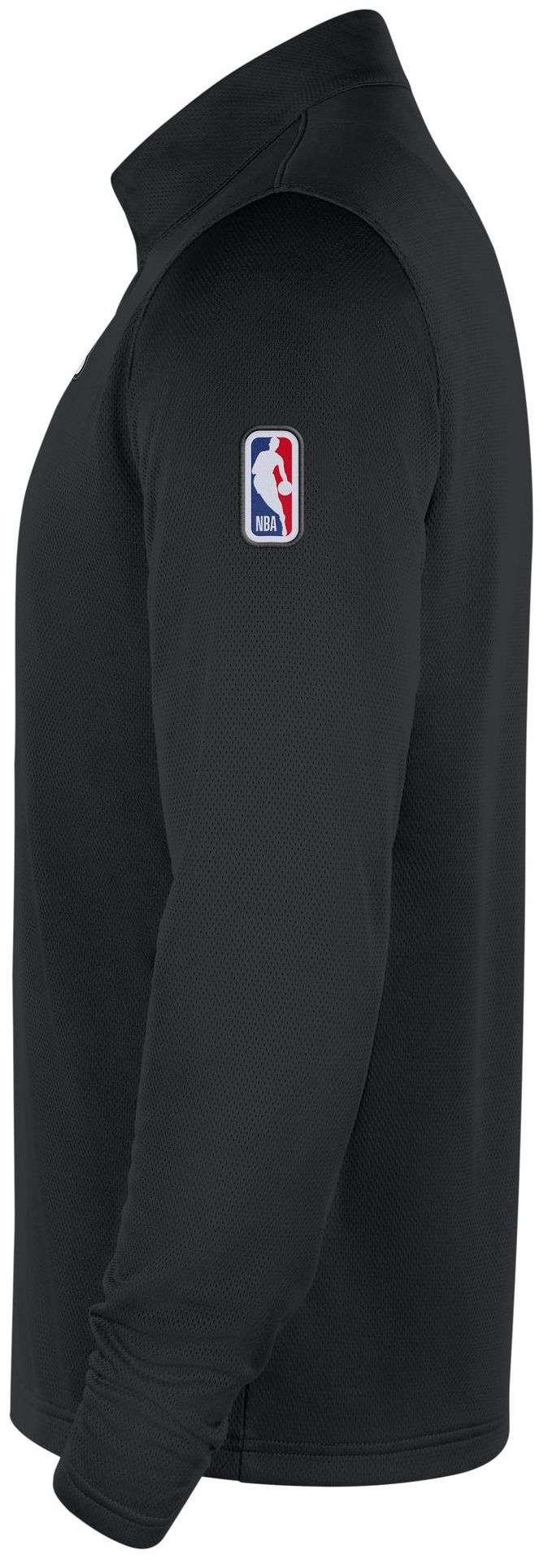Nike Men's Philadelphia 76ers Black On Court Staff 1/4 Zip