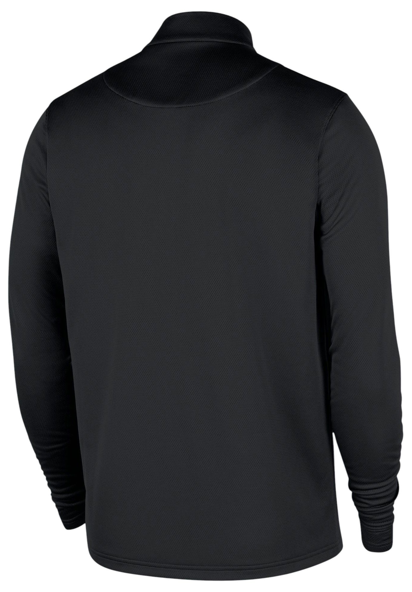 Nike Men's San Antonio Spurs Black On Court Staff 1/4 Zip Pullover product image