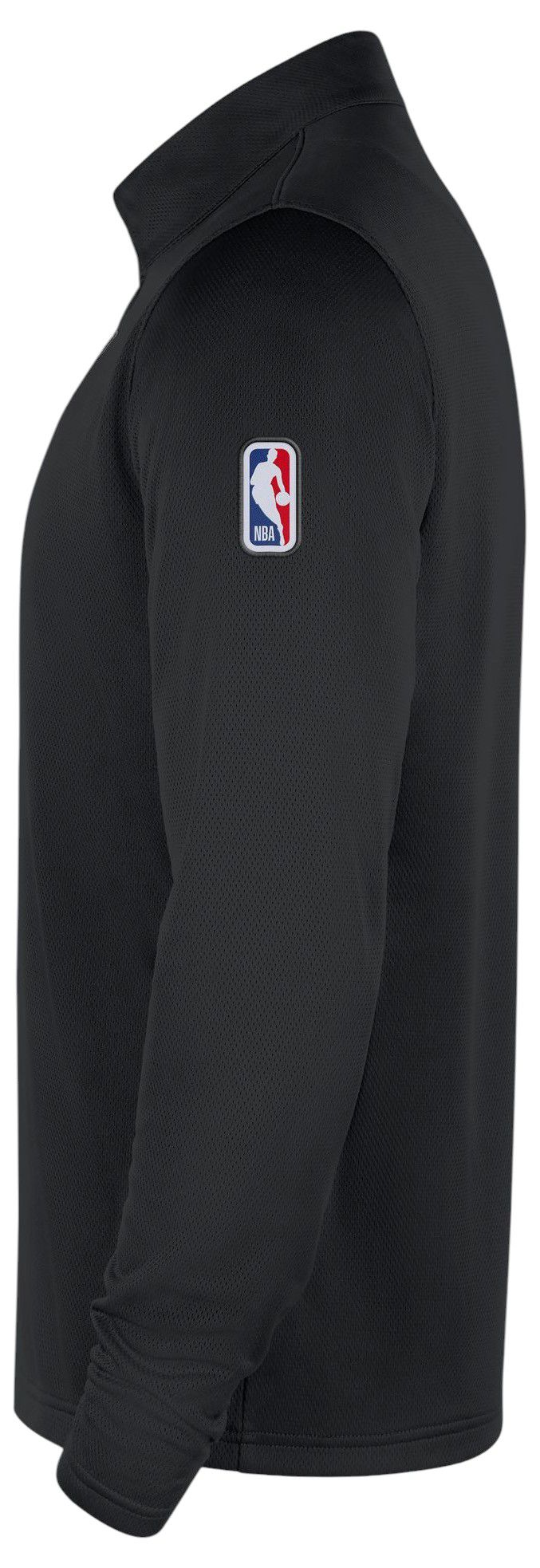Nike Men's San Antonio Spurs Black On Court Staff 1/4 Zip Pullover product image