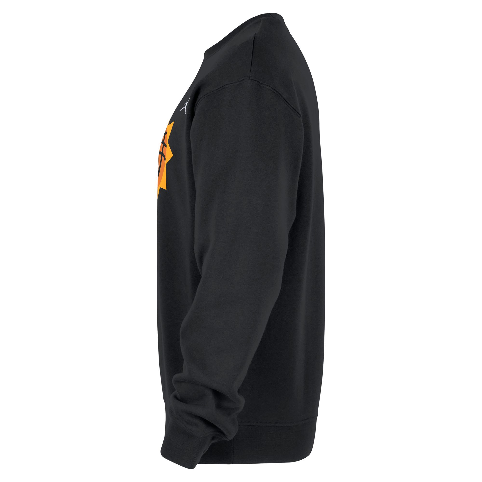 Jordan Men's Phoenix Suns Black Statement Logo Crewneck Sweatshirt product image