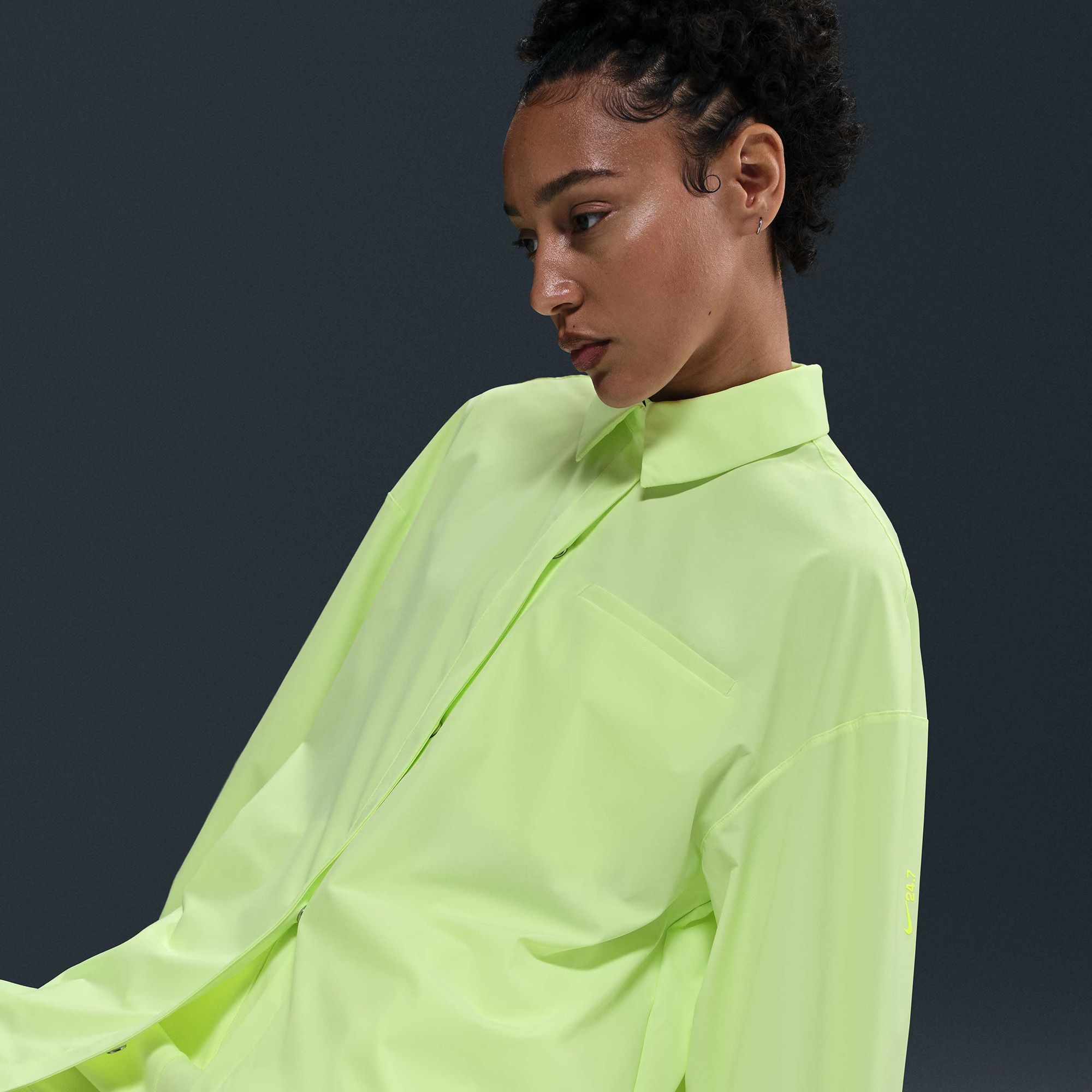 Nike Women's 24.7 PerfectStretch Dri-FIT Oversized Long Sleeve Shirt product image