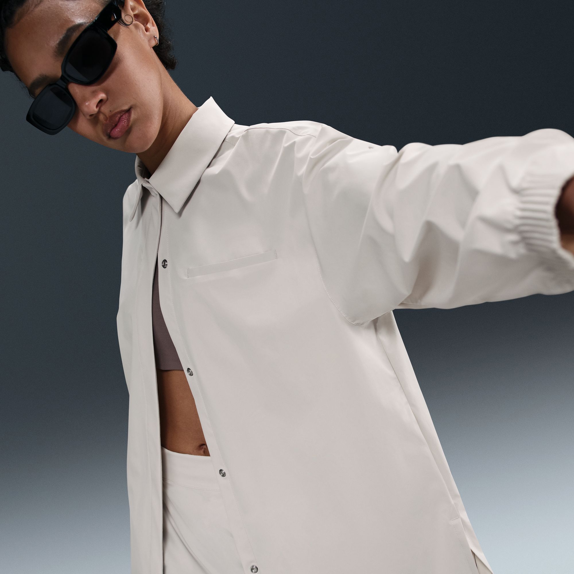 Nike Women's 24.7 PerfectStretch Dri-FIT Oversized Long Sleeve Shirt product image