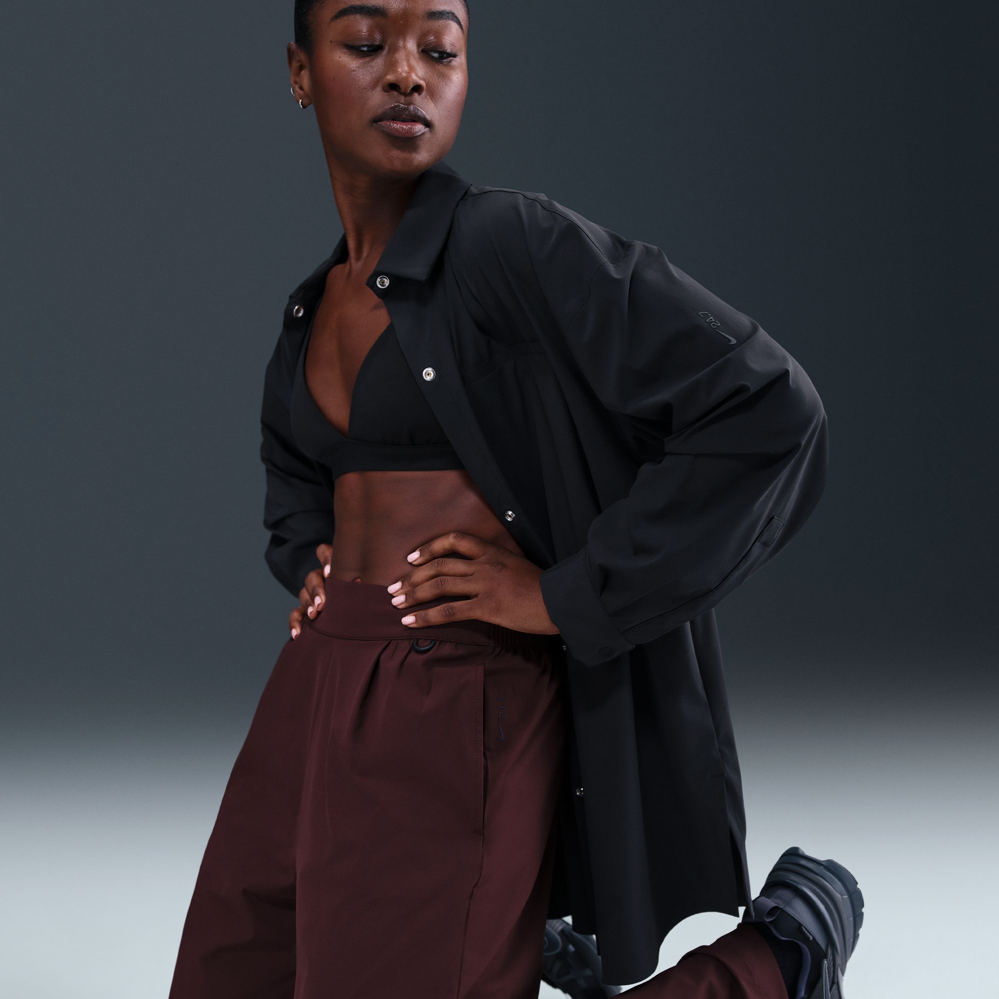 Nike Women's 24.7 PerfectStretch High-Waisted Wide Leg Pants product image