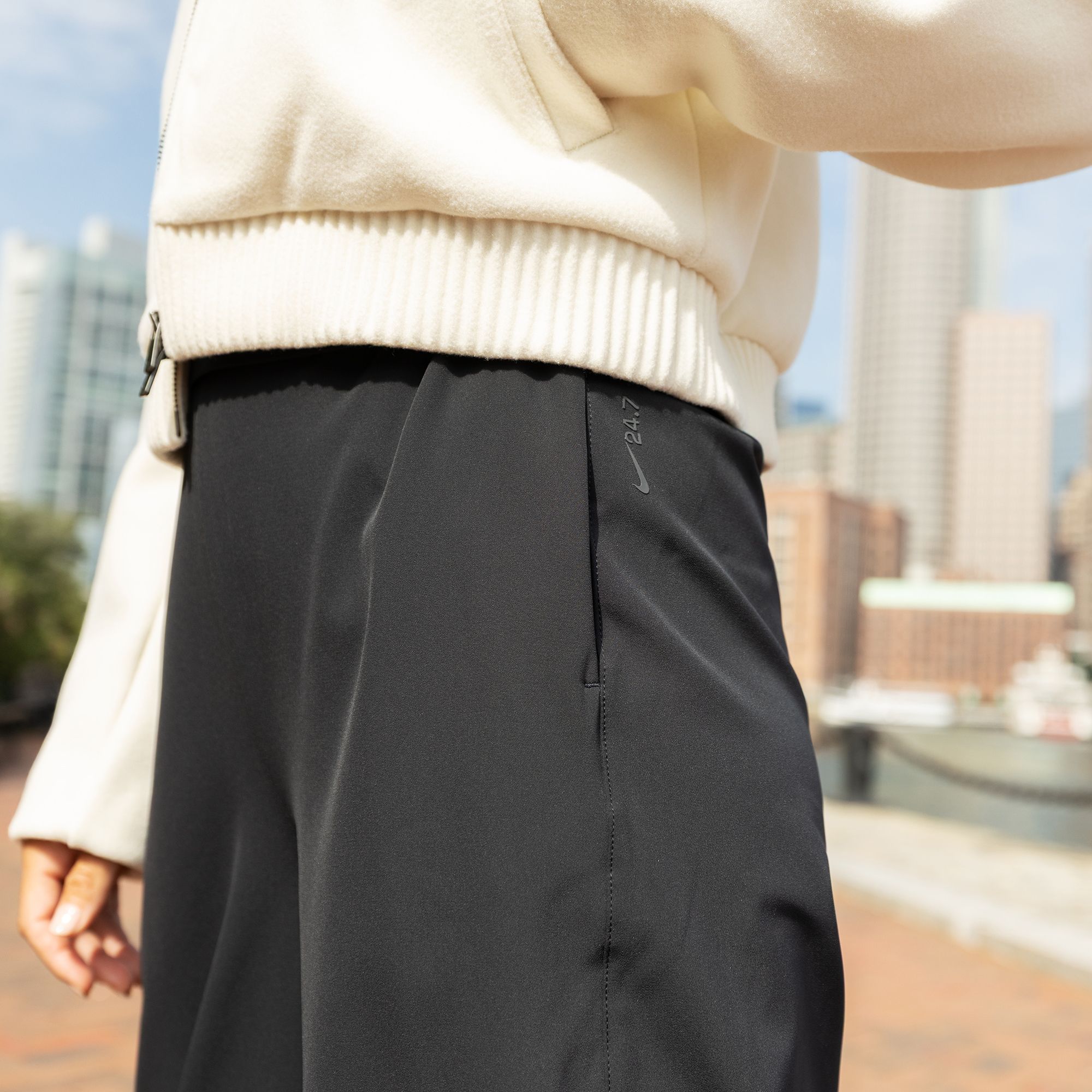 Nike Women's 24.7 PerfectStretch Dri-FIT High-Waisted Barrel-Leg Pants product image