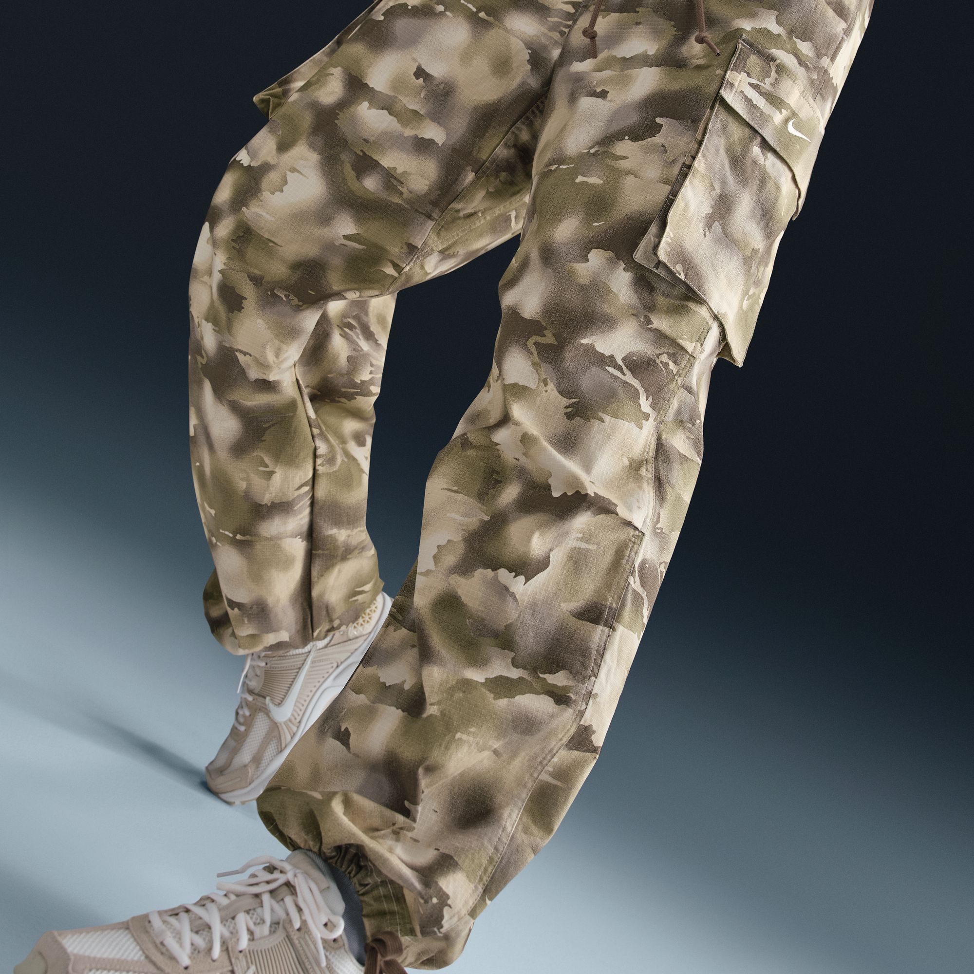 Nike Women's Sportswear Camo Cargo Pants product image