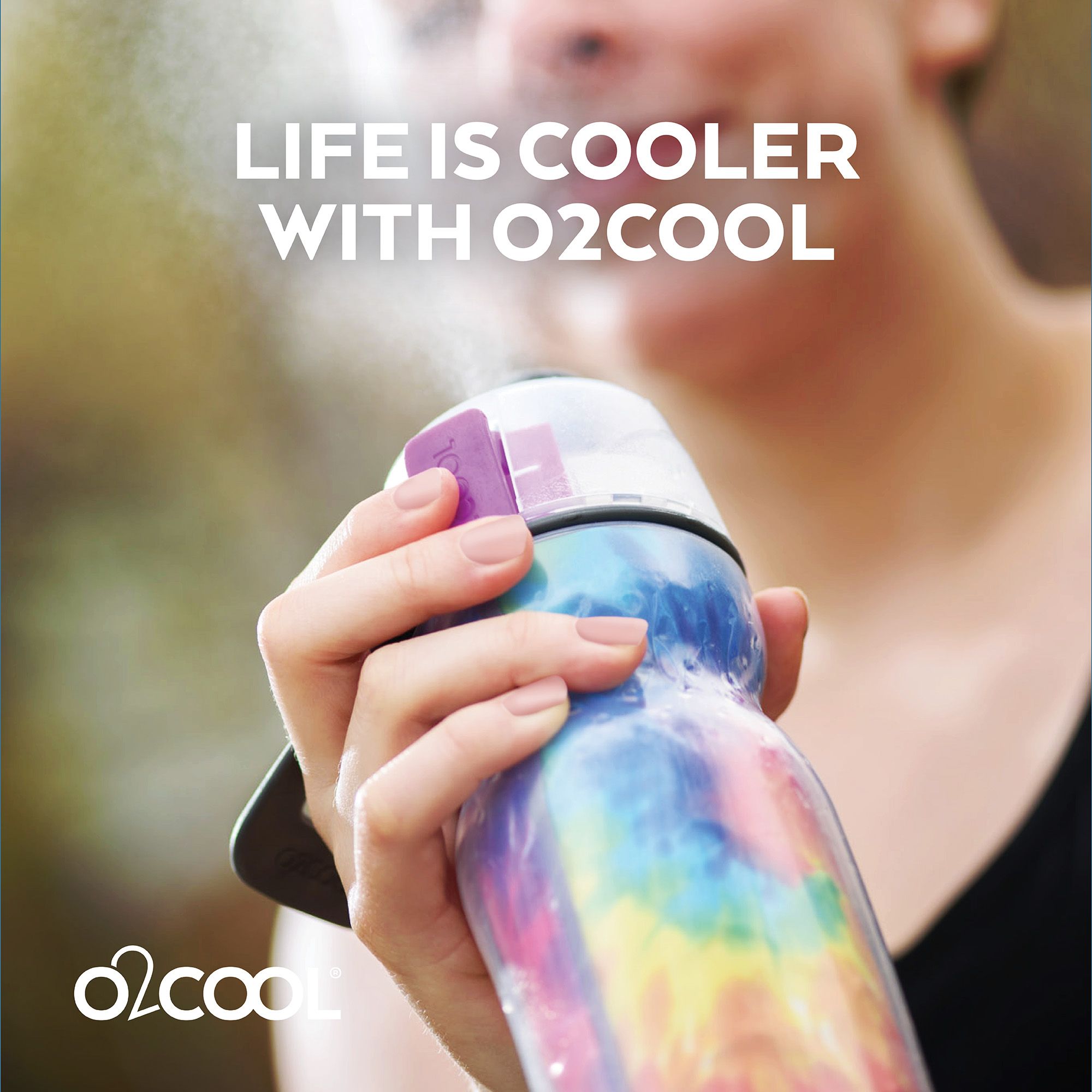 O2COOL Mist N' Sip® Water Bottle for Drinking and Misting product image