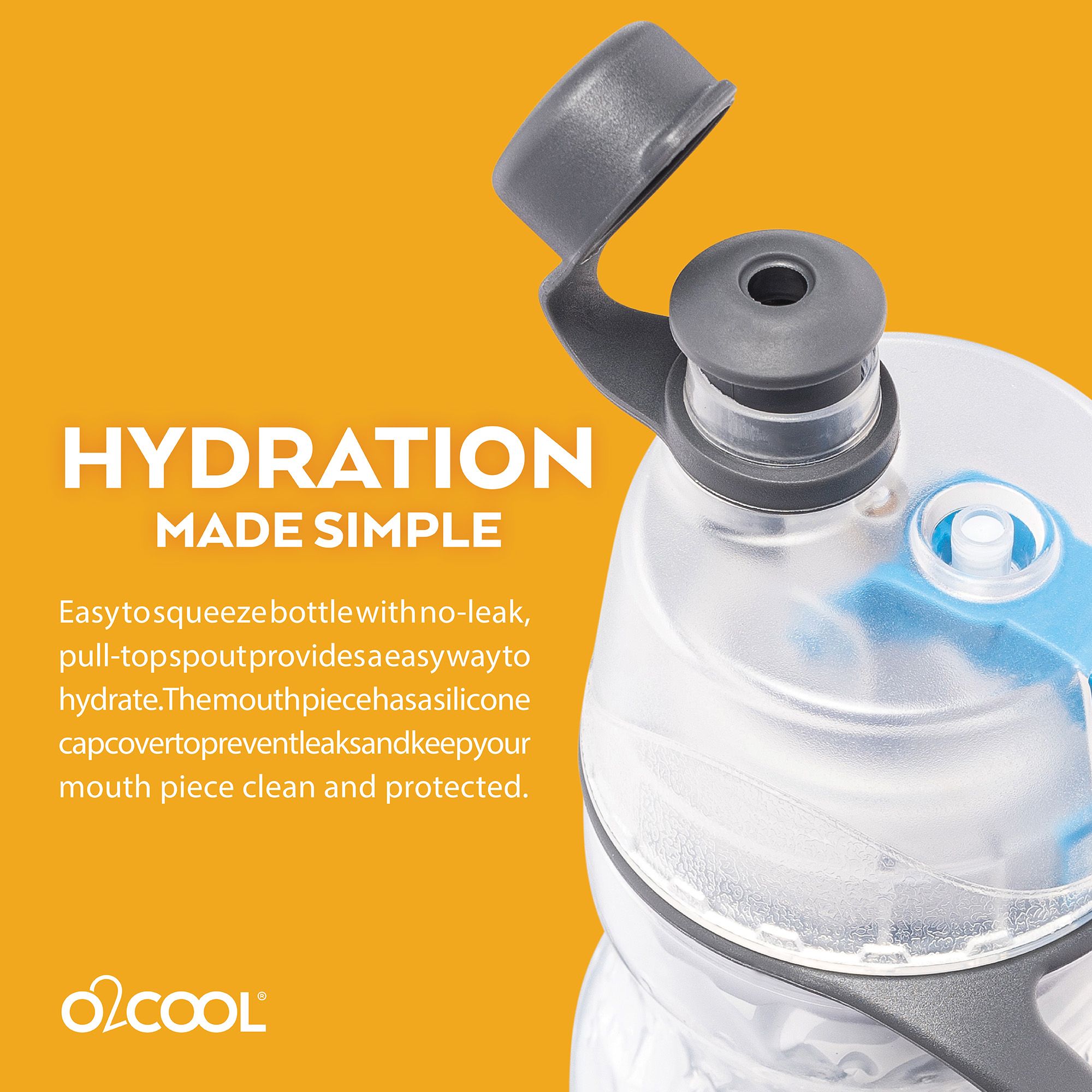 O2COOL Mist N' Sip® Water Bottle for Drinking and Misting product image