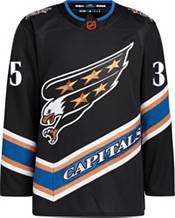 NHL Washington Capitals Custom Name Number 2021 Reverse Retro Alternate  Jersey Pullover Hoodie