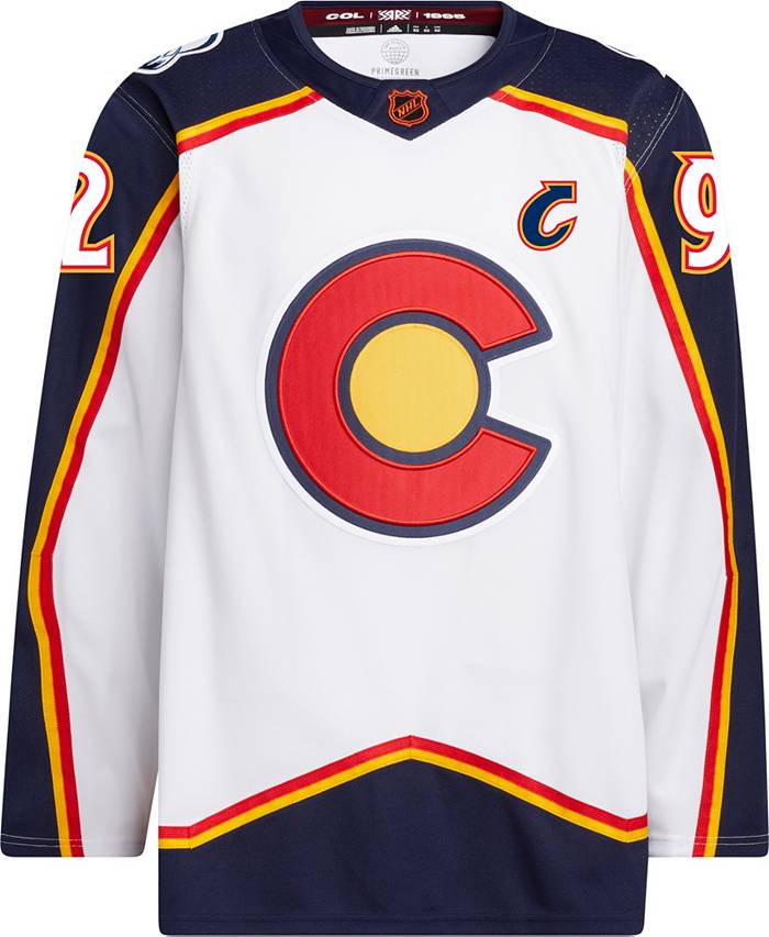 Flames Authentic Reverse Retro Wordmark Jersey