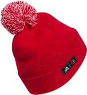 Adidas Louisville Cardinals Red Players Cuff Beanie Mens Knit Hat