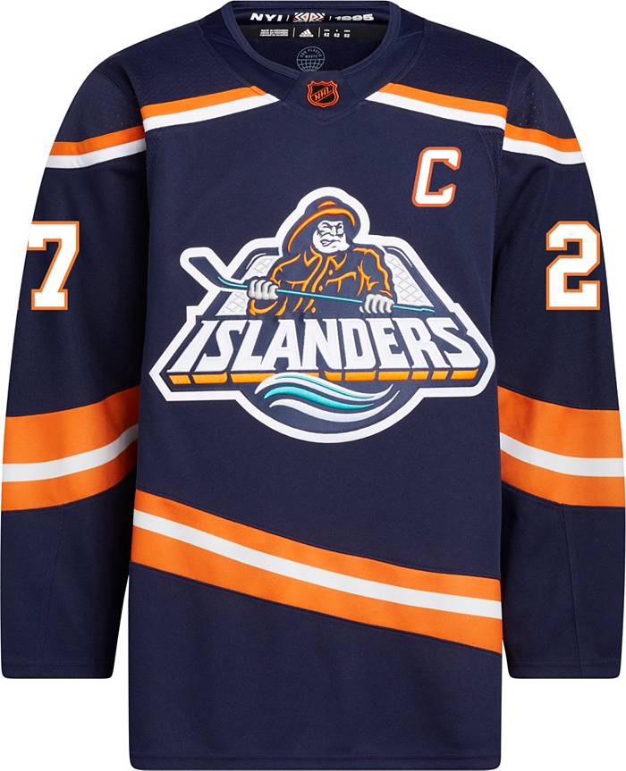 adidas 2022-2023 Reverse Retro New York Islanders Anders Lee #27 ADIZERO Authentic Jersey