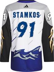 Men's Tampa Bay Lightning Steven Stamkos adidas Blue 2020/21 Reverse Retro  Authentic Player Jersey