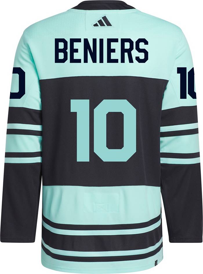 # 10 BENIERS - Seattle Kraken Authentic Adidas Home Player Jersey